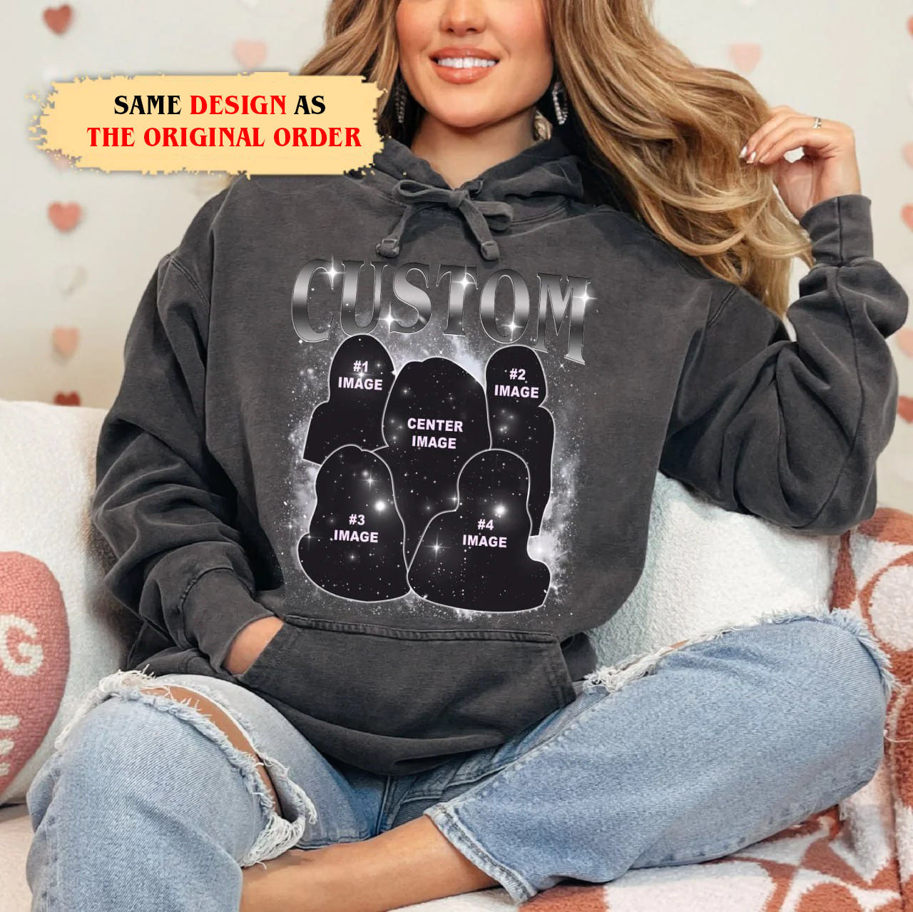 Premium Comfort Colors Hoodie with the Same Design