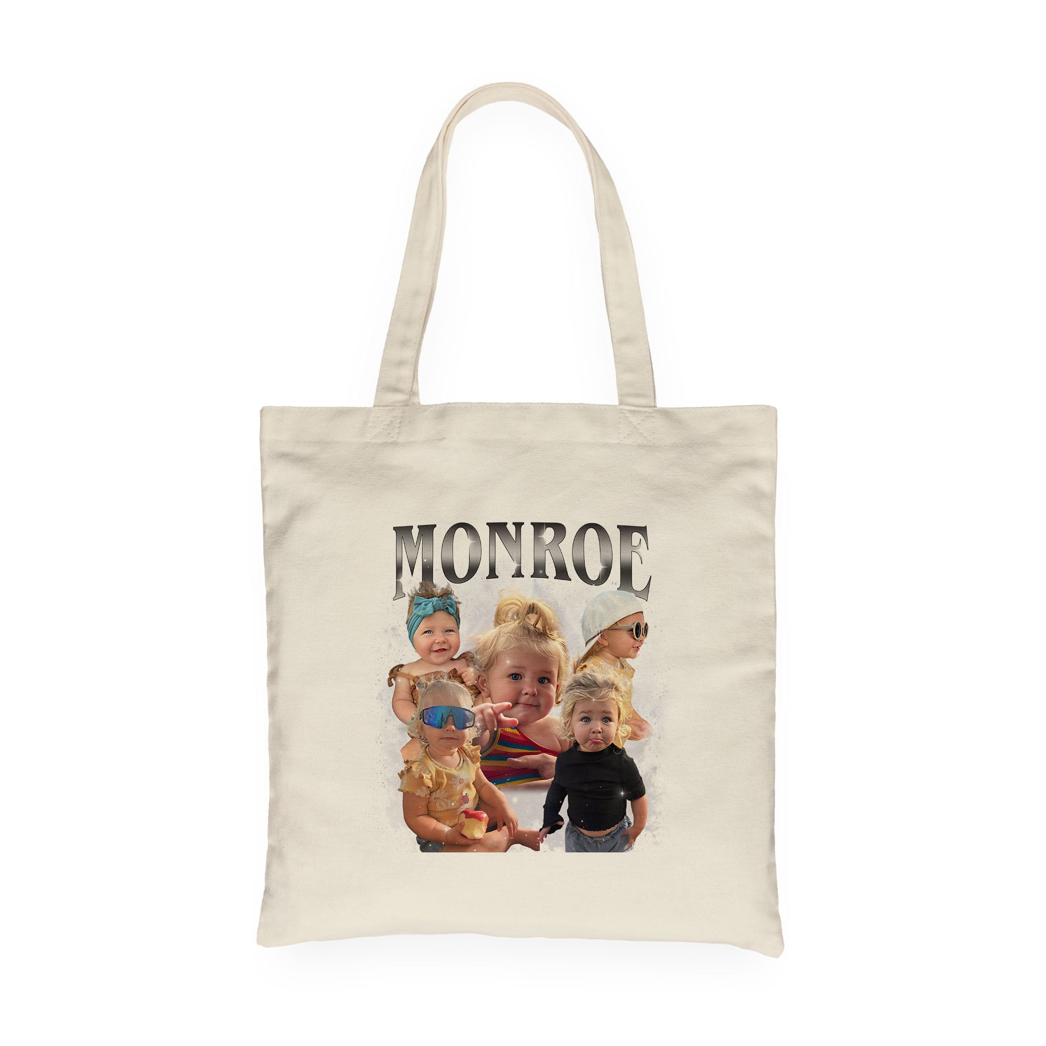 Limited Edition Retro Vintage Custom Canvas Tote Bag