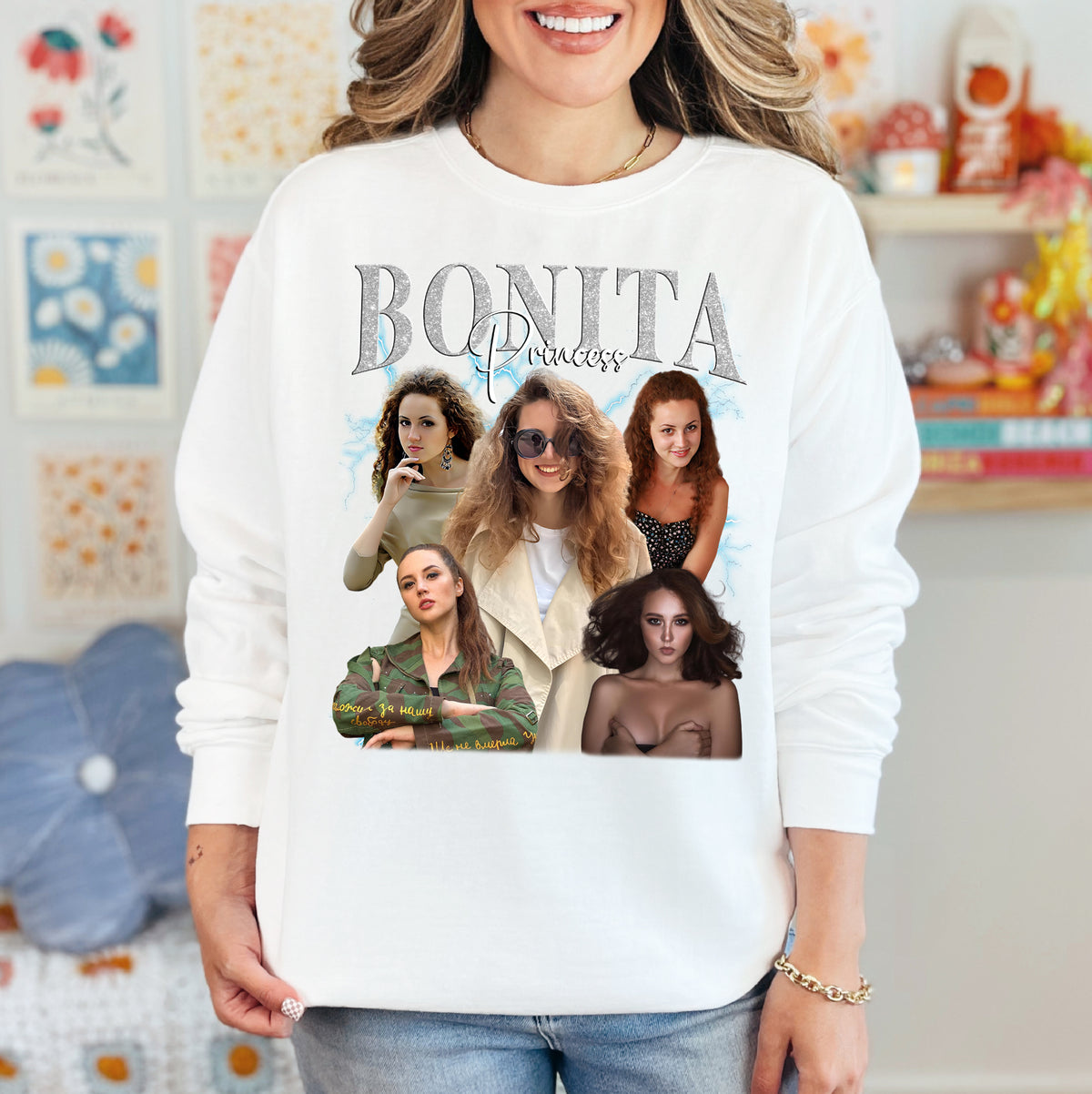 Custom Mama Shirt with Kids' Names – Personalized Mother’s Day Gift