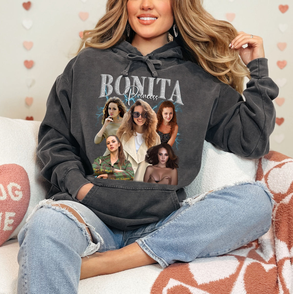 Custom Mama Shirt with Kids' Names – Personalized Mother’s Day Gift
