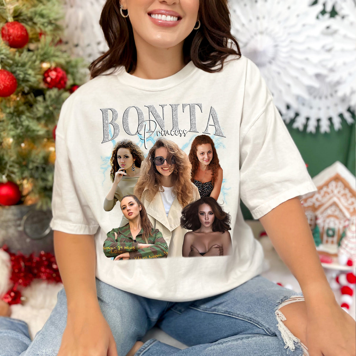 Custom Mama Shirt with Kids' Names – Personalized Mother’s Day Gift
