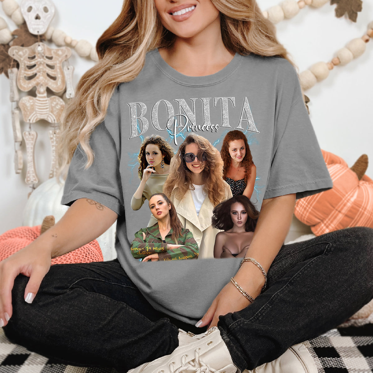 Custom Mama Shirt with Kids' Names – Personalized Mother’s Day Gift