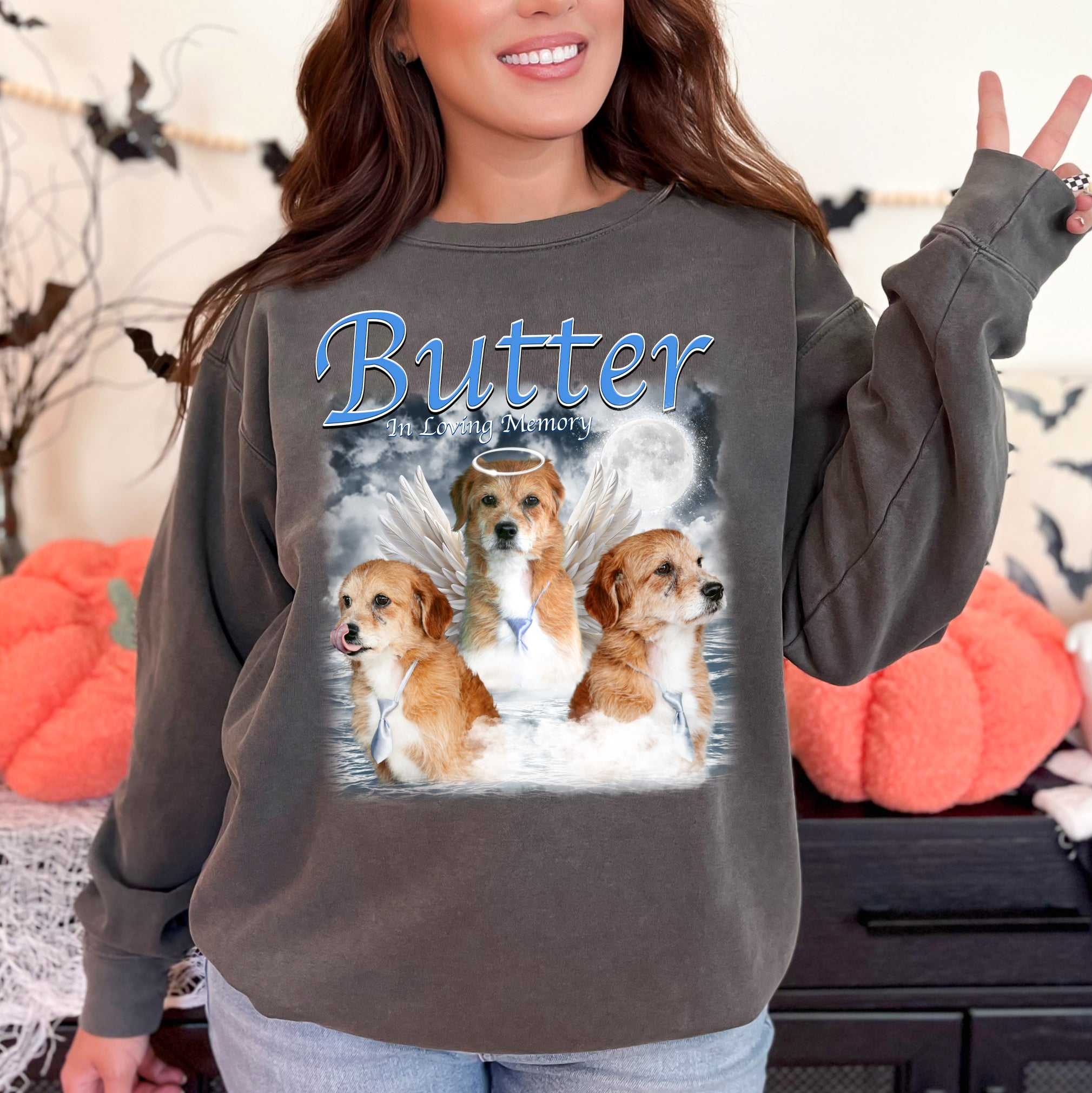 Pet Memorial Shirt – Custom Pet Photo “In Loving Memory” Tee