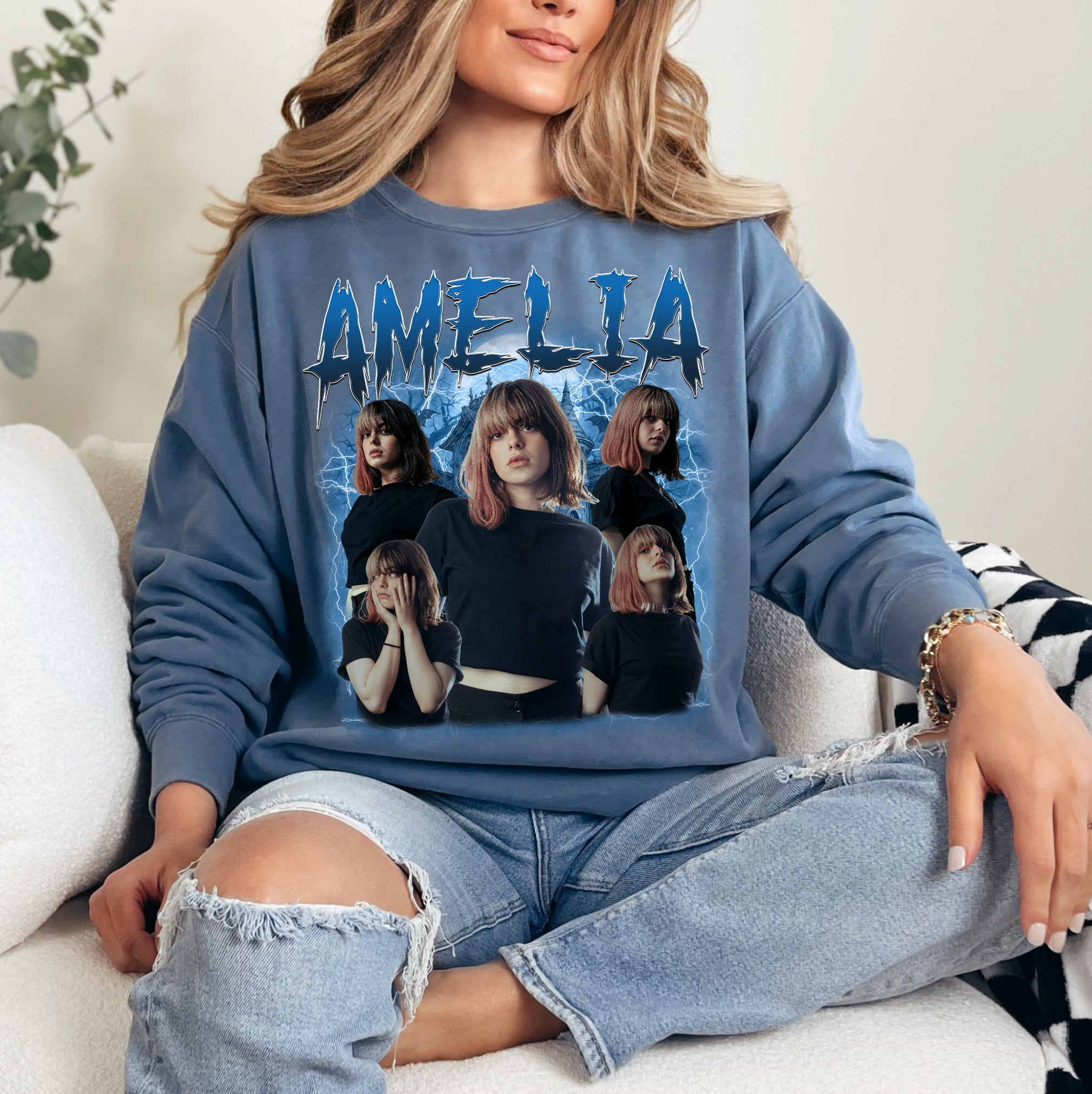 Halloween Comfort Colors Shirt – Custom Design with Your Own Touch