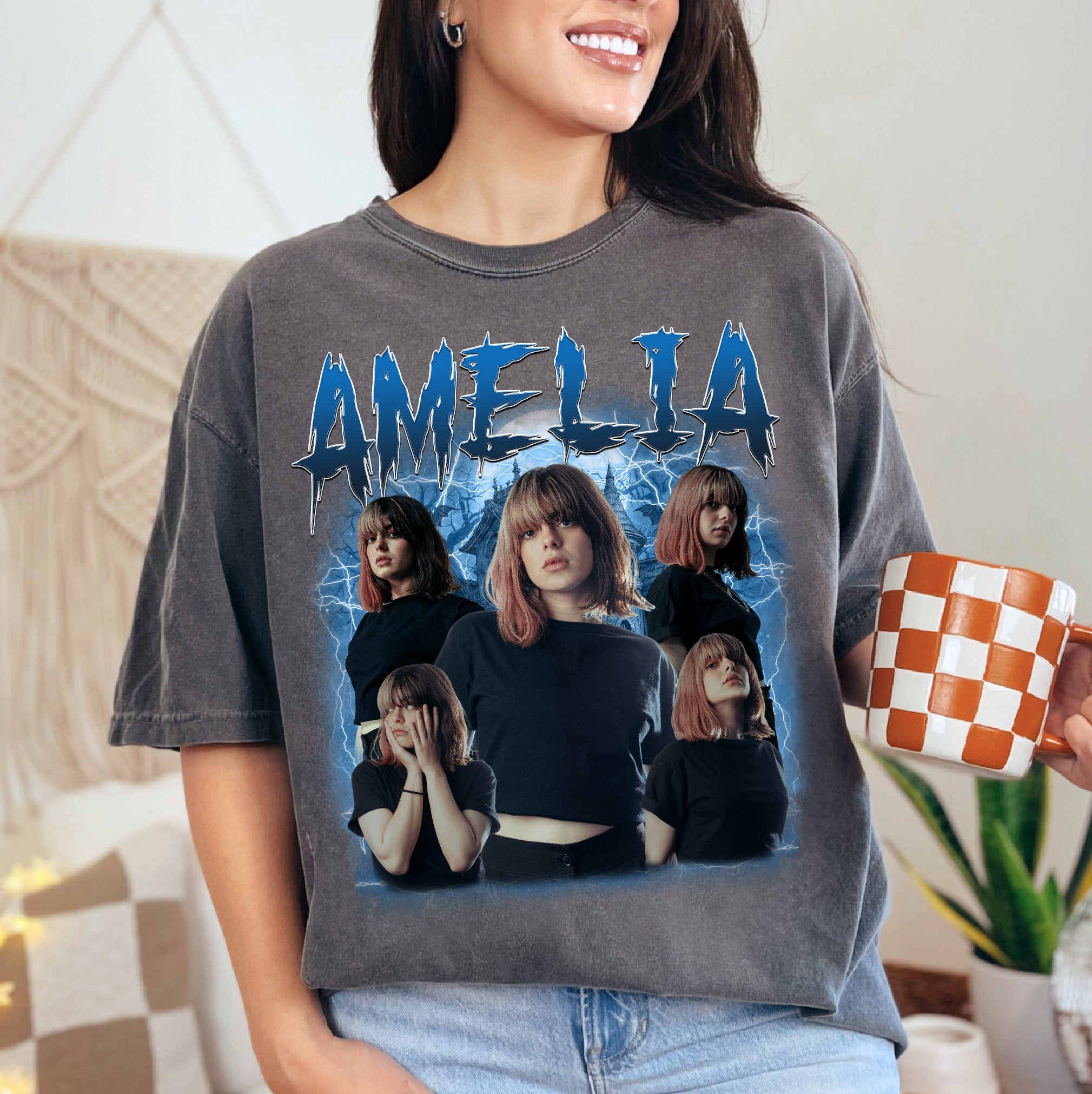 Halloween Comfort Colors Shirt – Custom Design with Your Own Touch