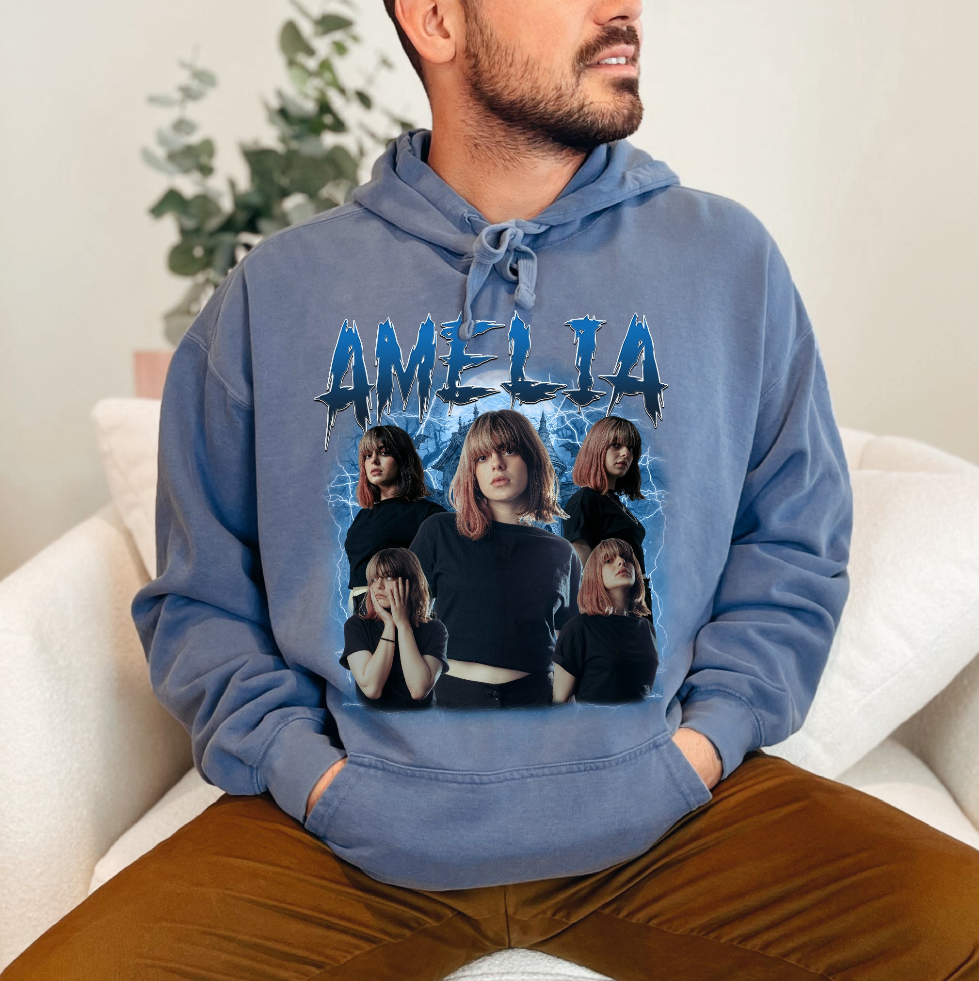 Halloween Comfort Colors Shirt – Custom Design with Your Own Touch