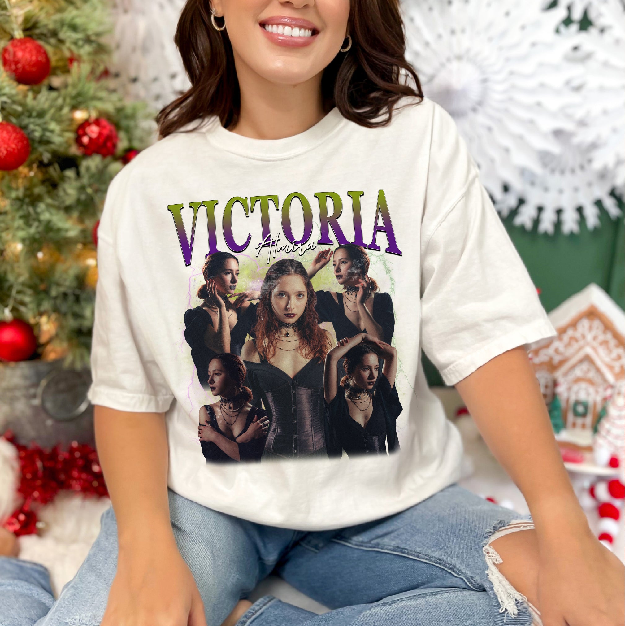 Personalized Halloween Comfort Colors T-Shirt – Bold Retro Style