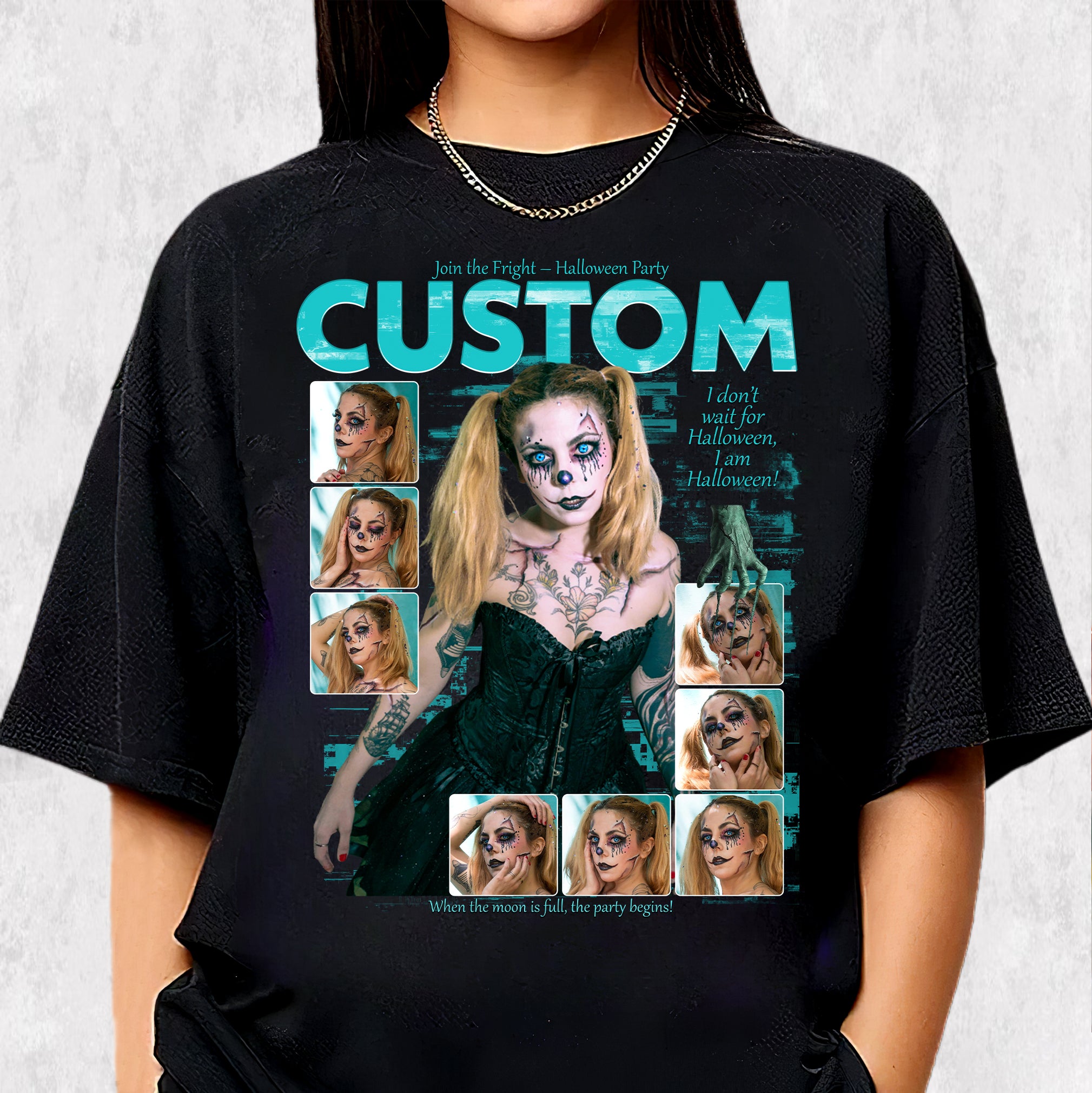 Custom Halloween Comfort Colors Shirt – I Am Halloween Design