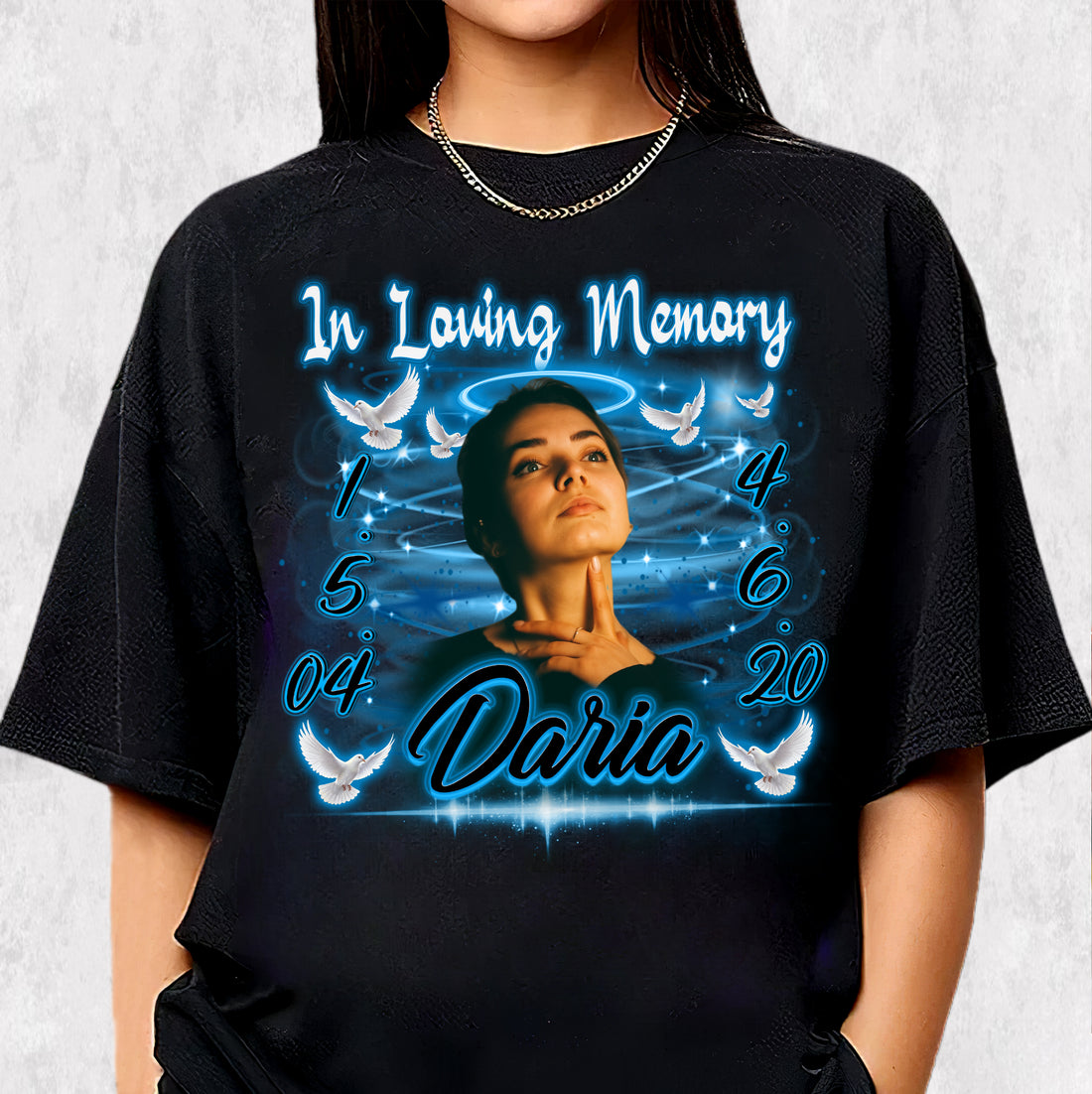 Peaceful Soul Memorial Tee | Custom In Loving Memory T-Shirts