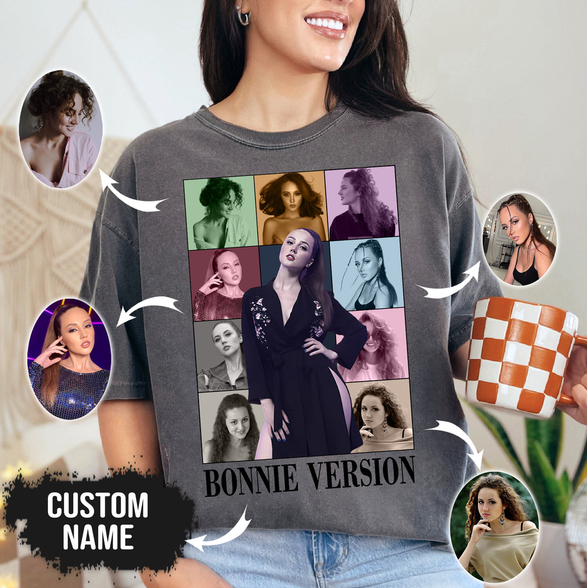 Custom Concert T-Shirts – Eras Tour Shirt with Your Photo