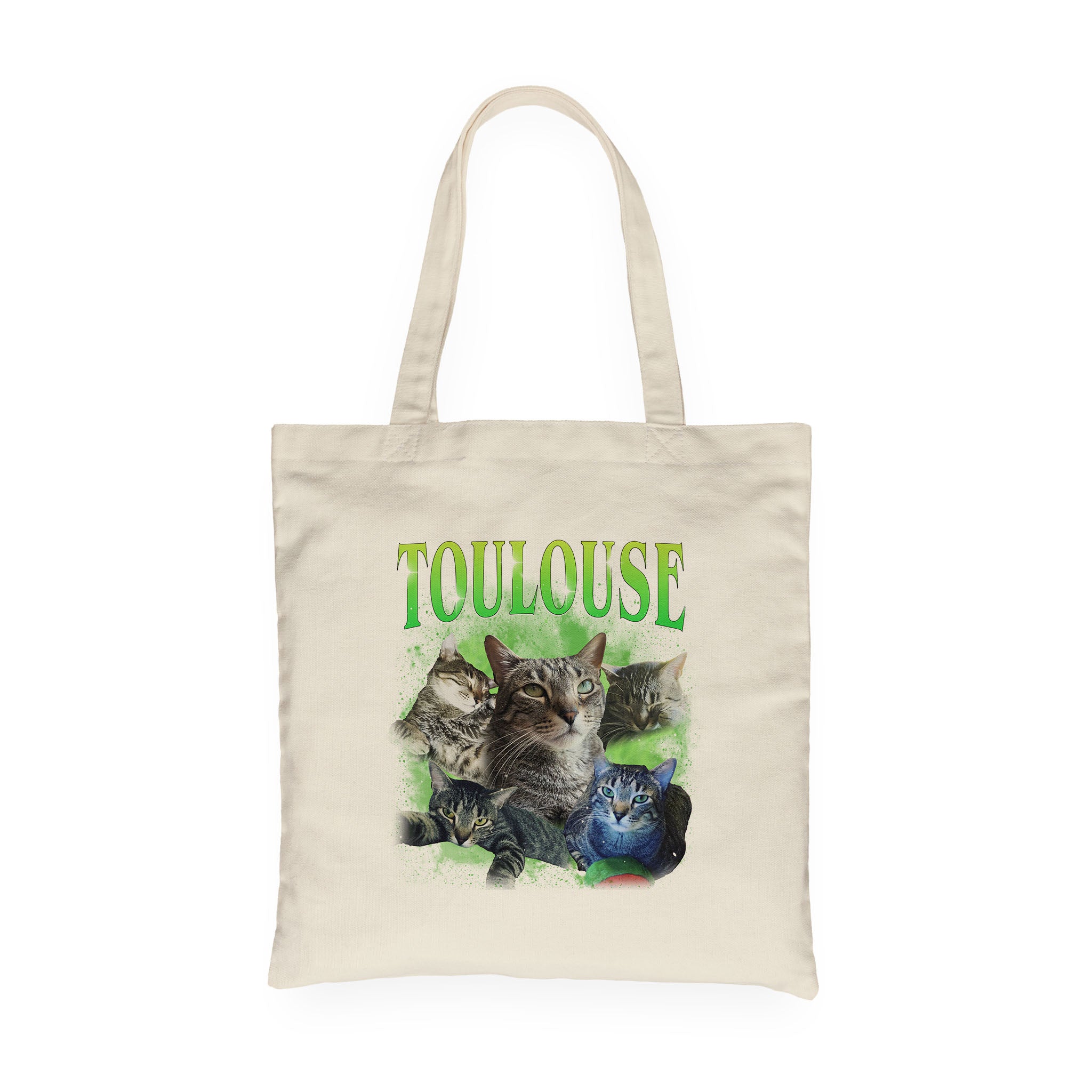 Limited Edition Retro Vintage Custom Canvas Tote Bag