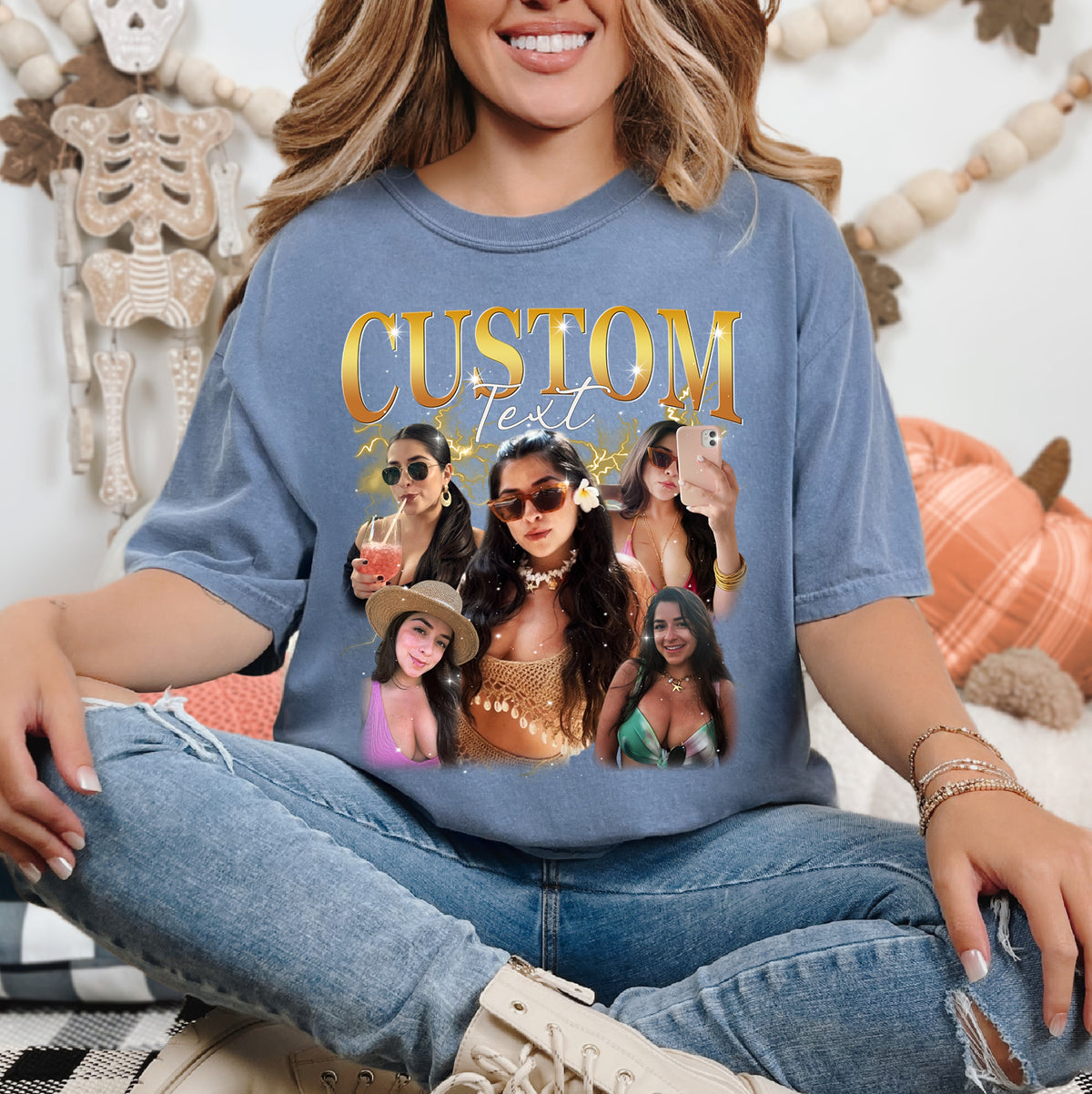 Custom Shirt for Mom – Custom 90s Bootleg Graphic Tee