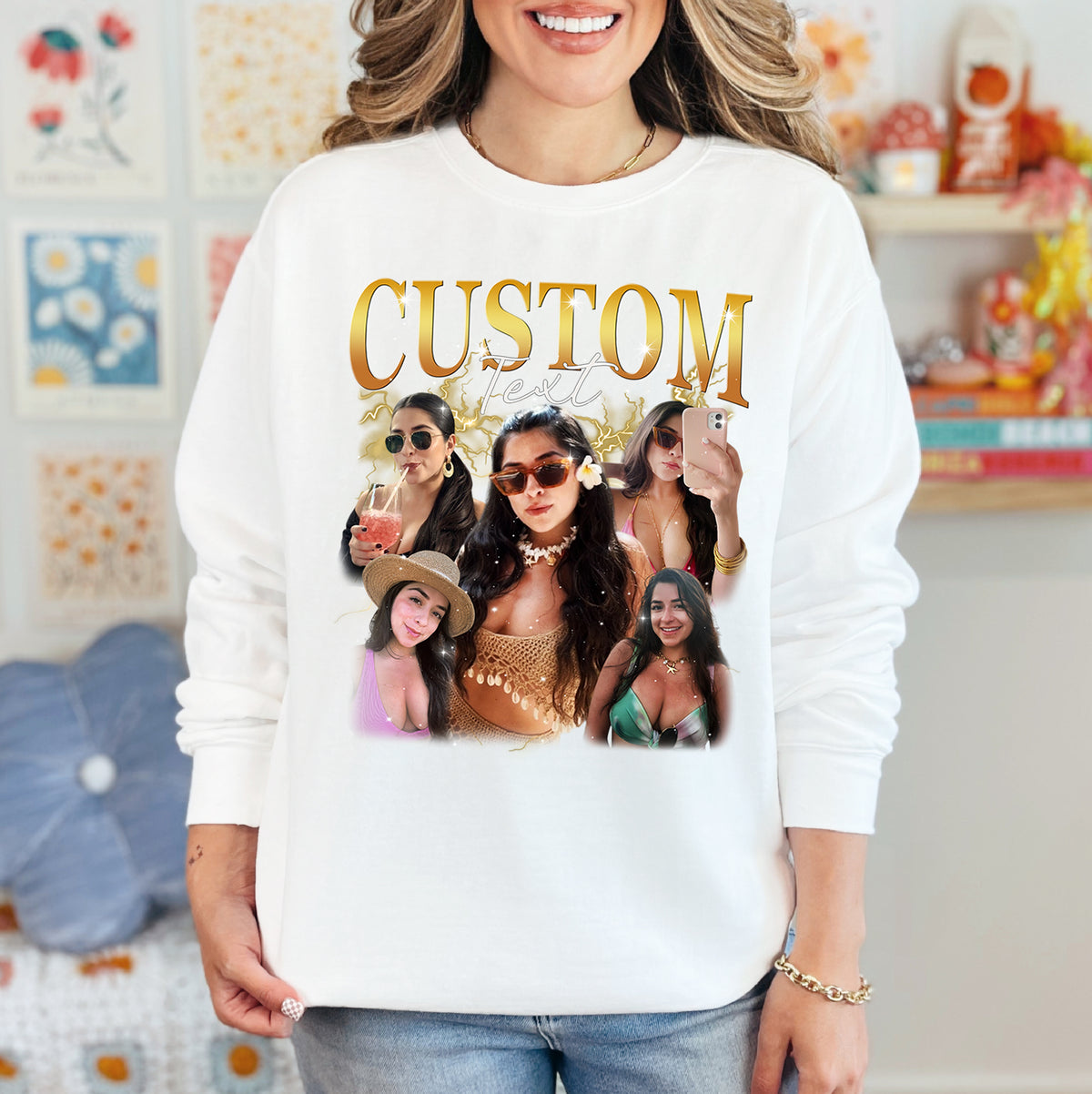 Custom Shirt for Mom – Custom 90s Bootleg Graphic Tee