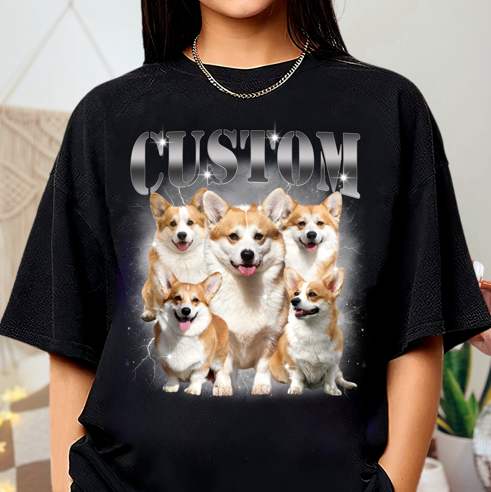 Custom Dog Face Shirt – Personalized Dog Apparel