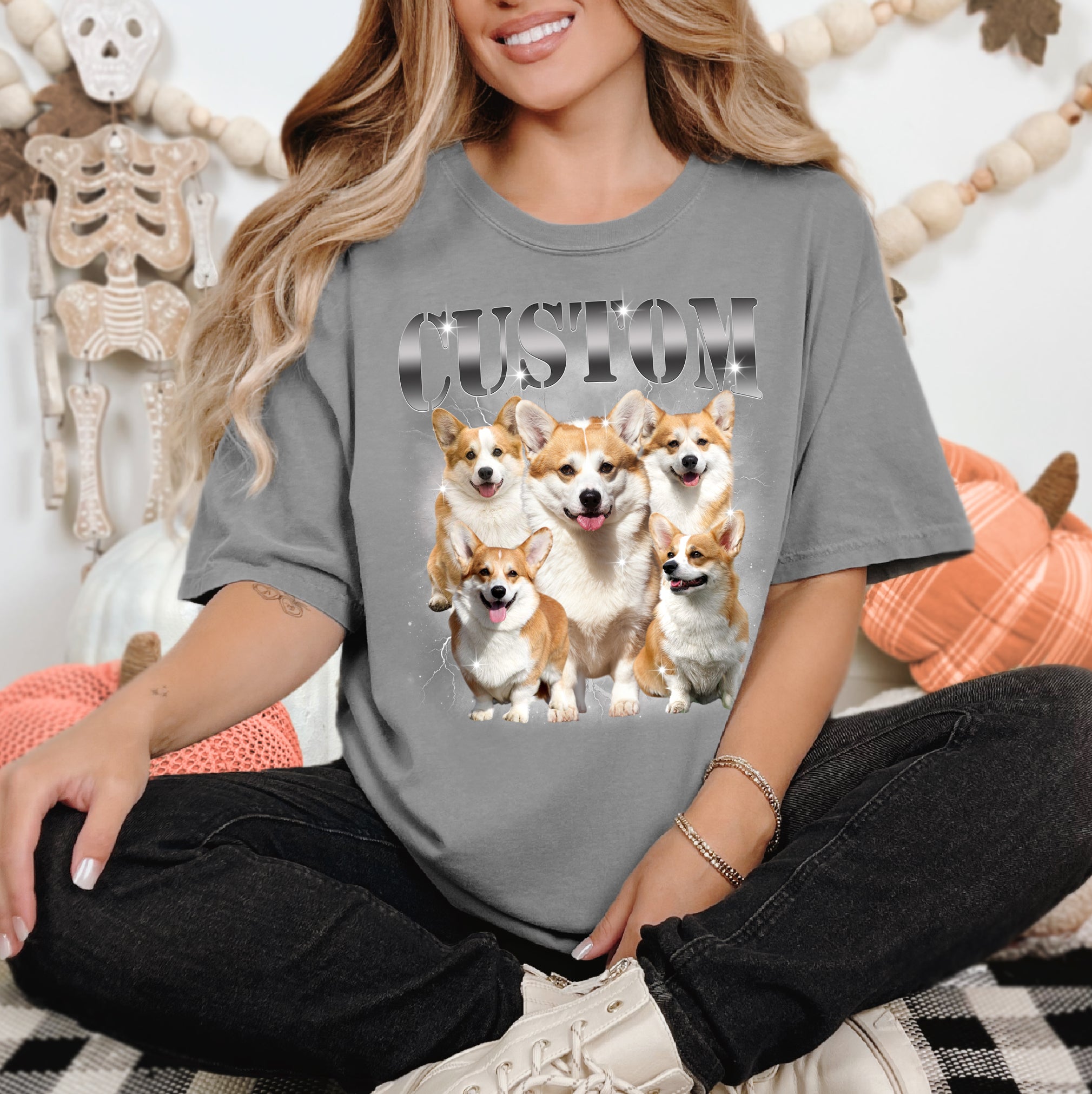 Custom Dog Face Shirt – Personalized Dog Apparel
