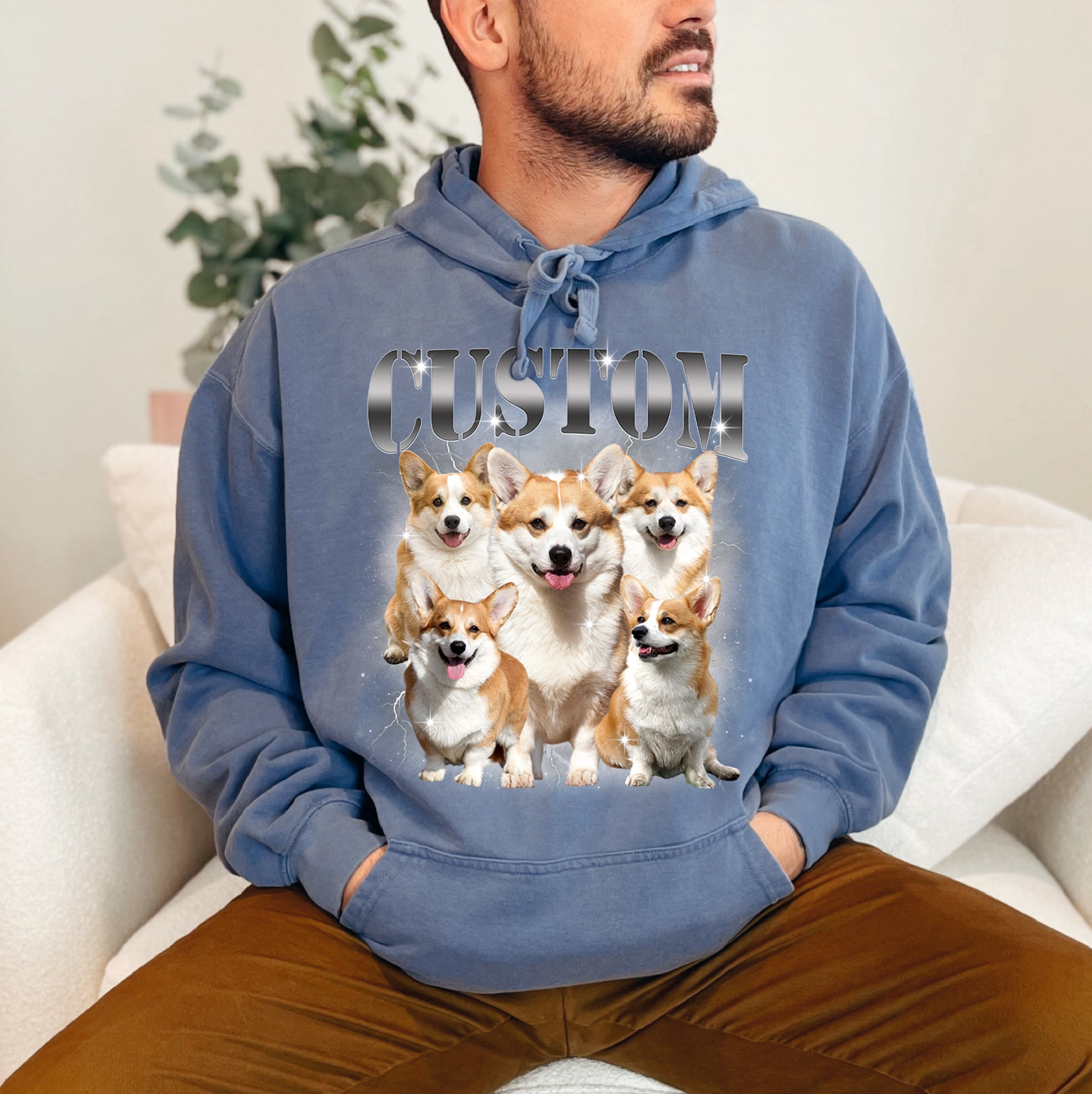 Custom Dog Face Shirt – Personalized Dog Apparel