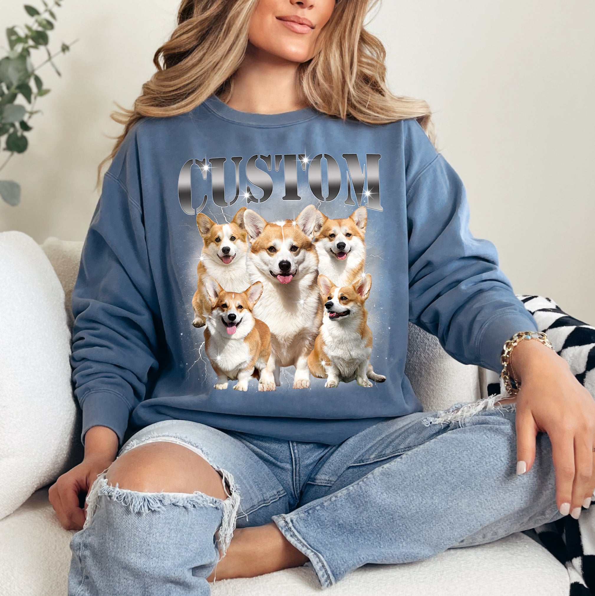 Custom Dog Face Shirt – Personalized Dog Apparel