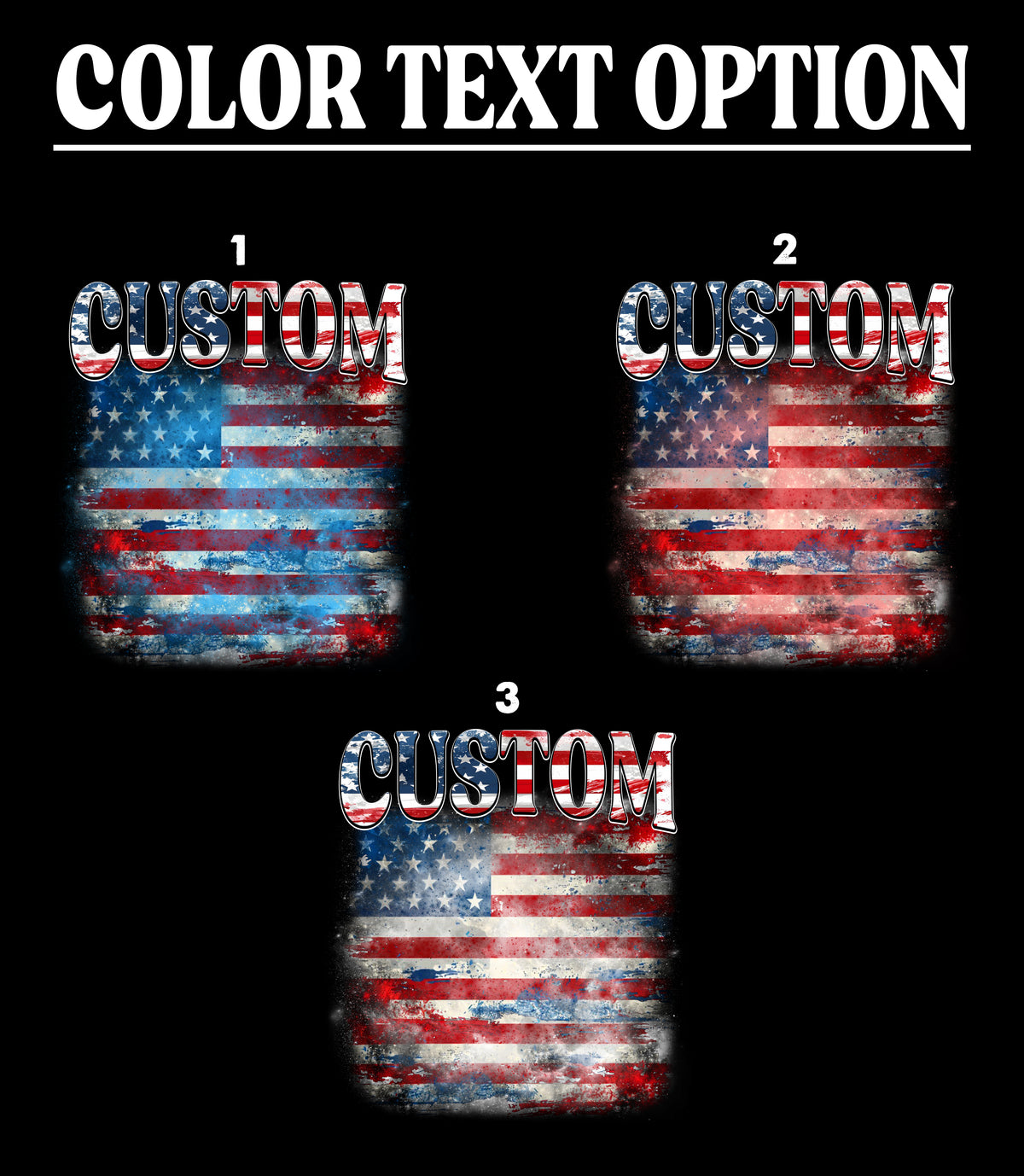 Custom Dad Shirt with Photos – Patriotic 4th of July Tee