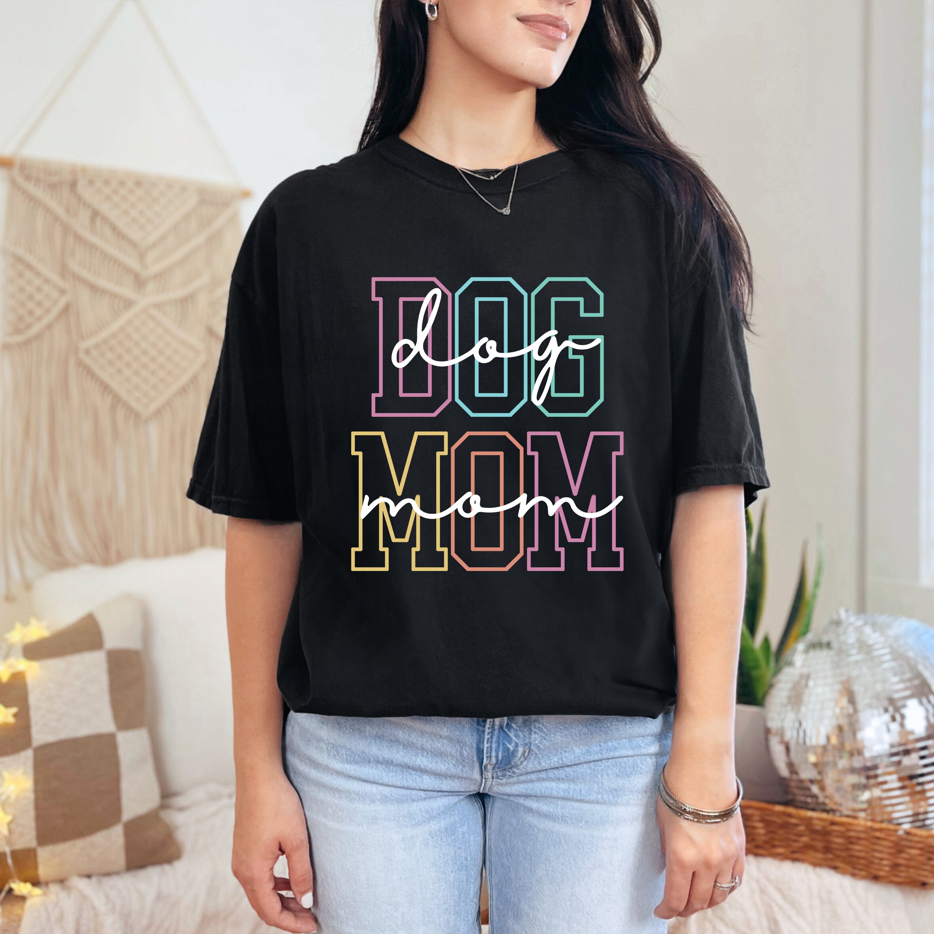 Comfort Colors Dog Mom Shirt, Gift For Dog Mom,  Dog Lover Shirt, Fur Mama