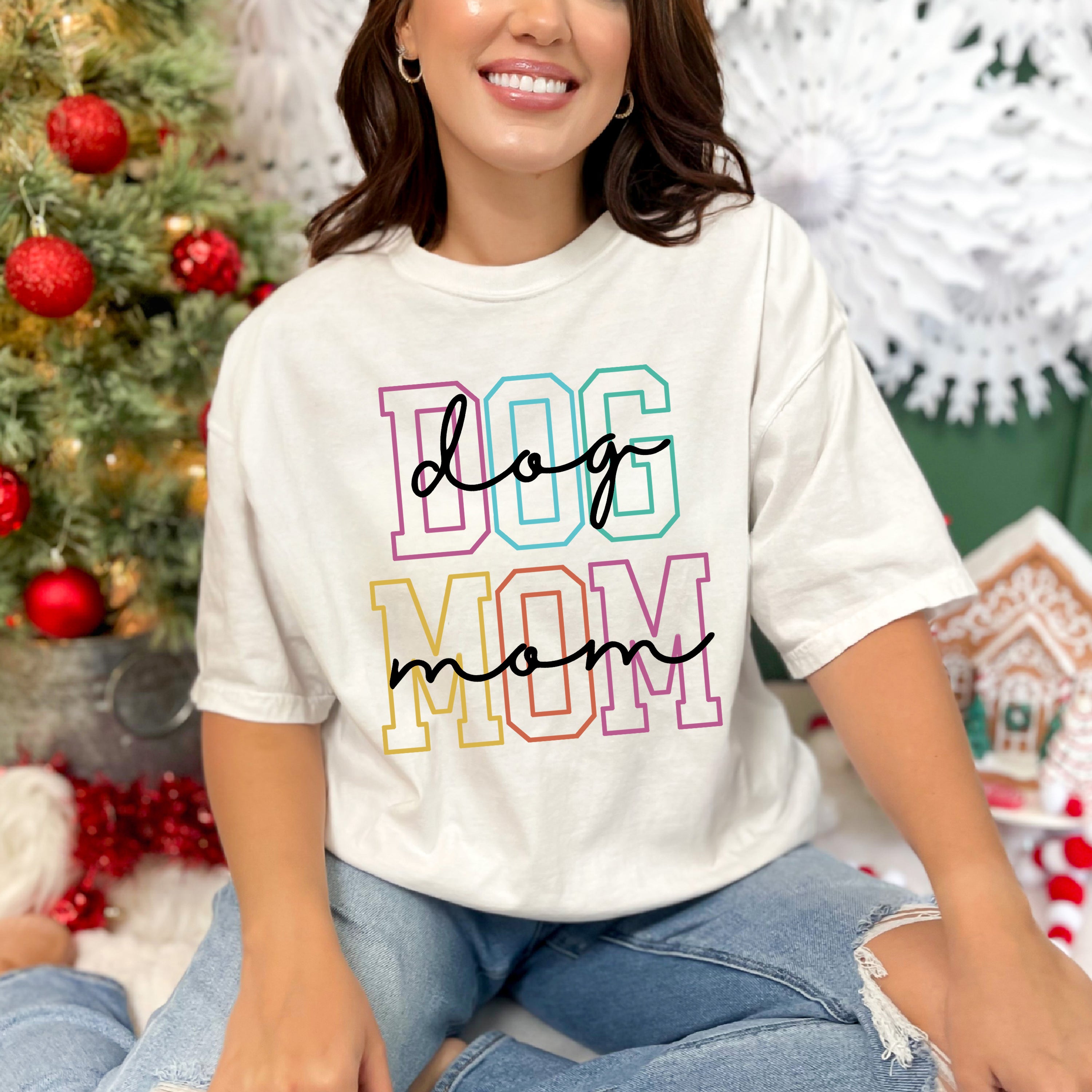 Comfort Colors Dog Mom Shirt, Gift For Dog Mom,  Dog Lover Shirt, Fur Mama