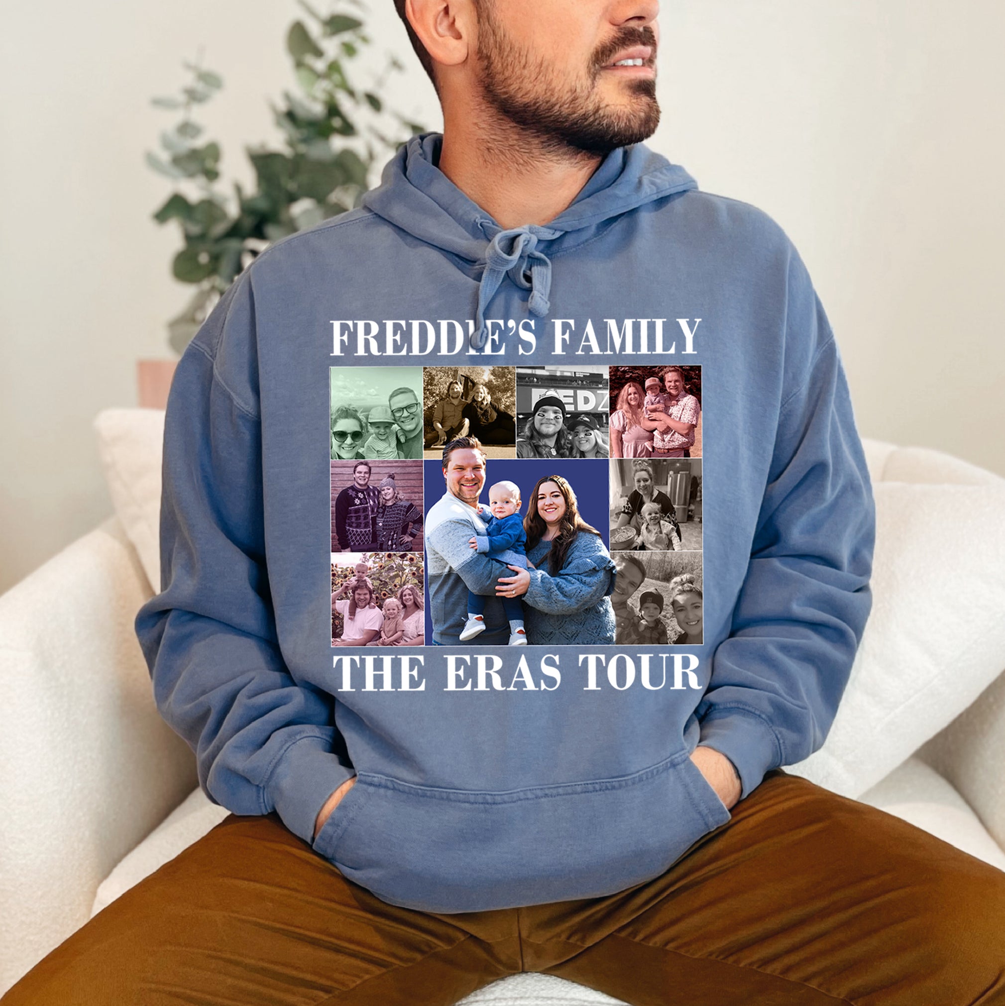 Custom Family Photo Shirt – Custom Vintage Style Eras Tour Shirt