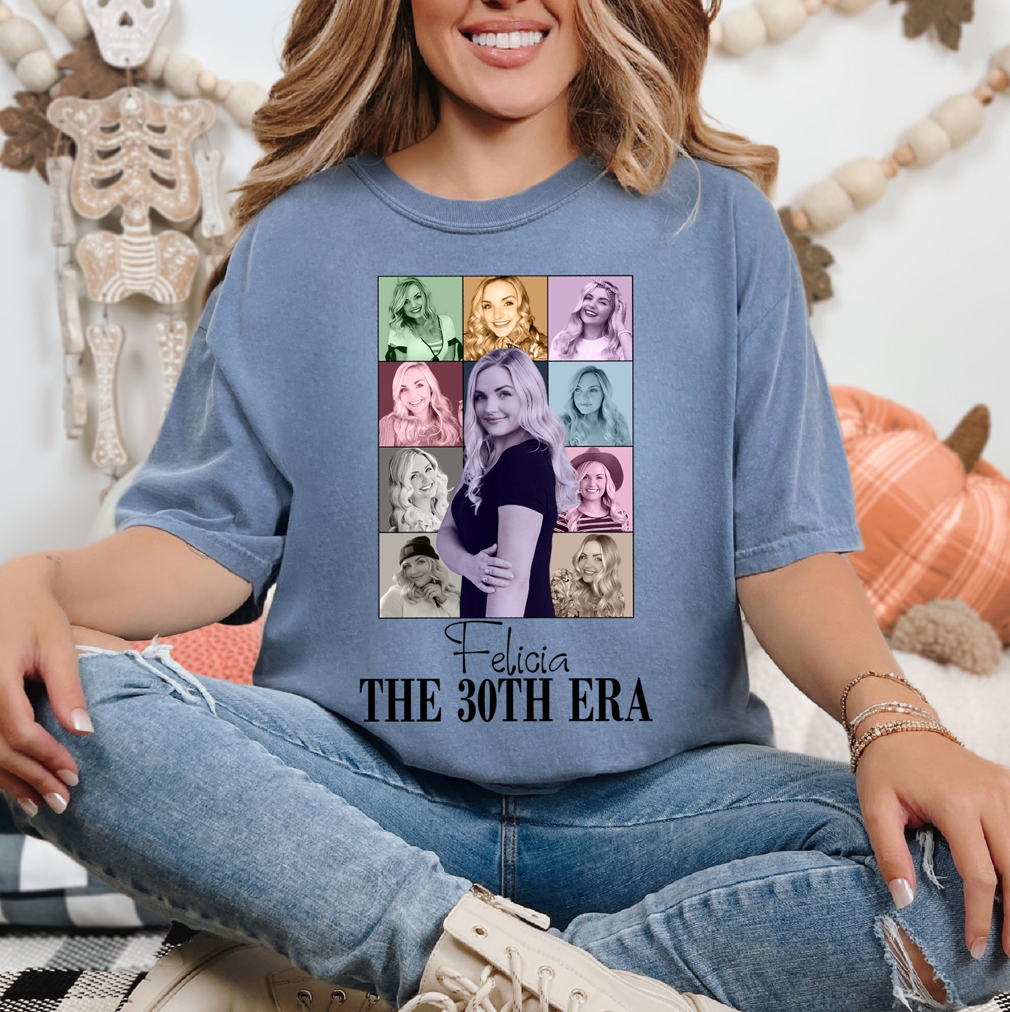Custom Concert T Shirts – Eras-Inspired Photo Collage Tee