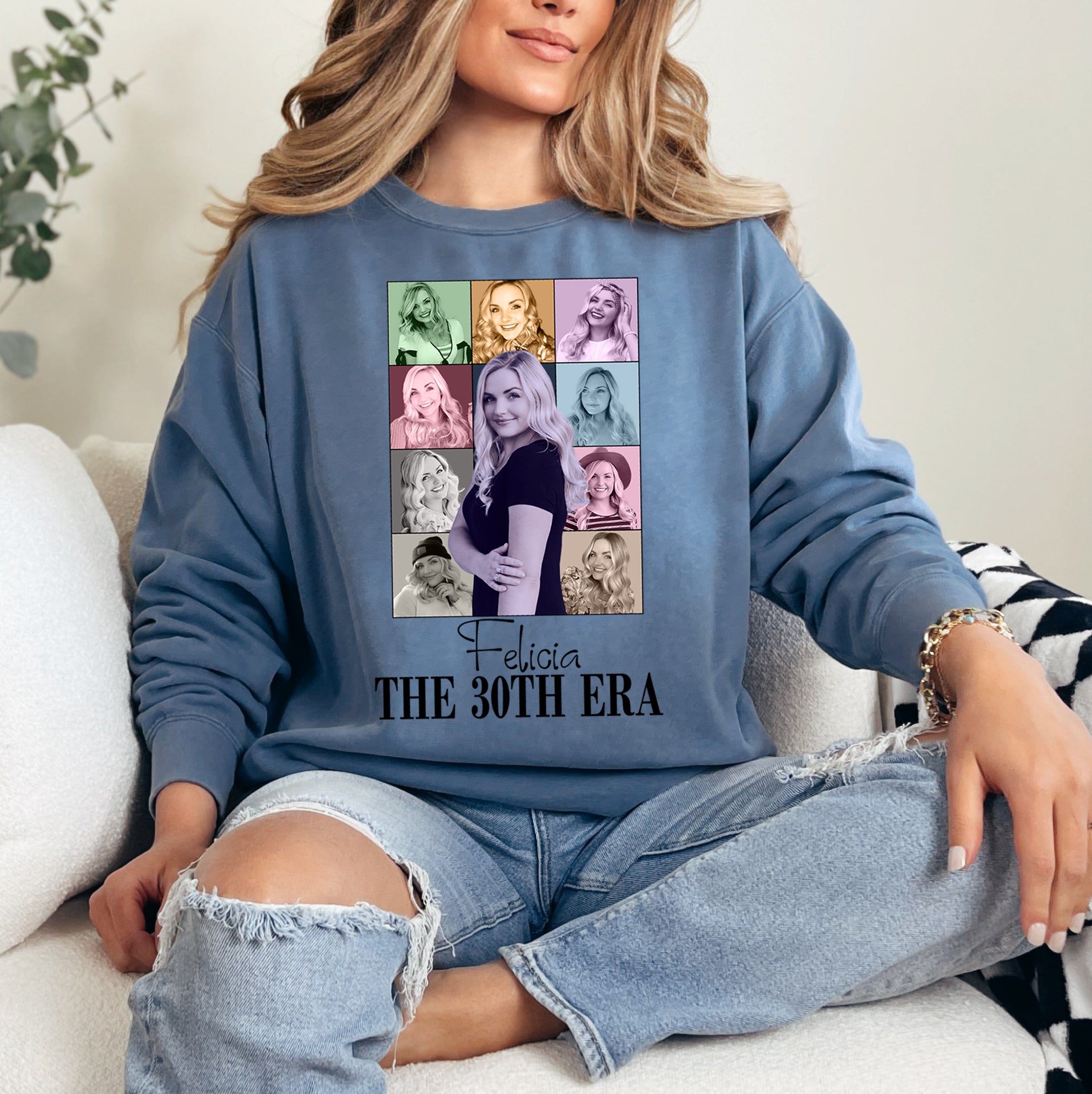 Custom Concert T Shirts – Eras-Inspired Photo Collage Tee