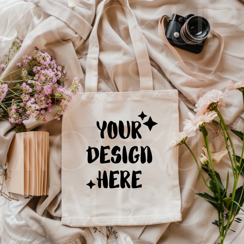 Limited Edition Retro Vintage Custom Canvas Tote Bag