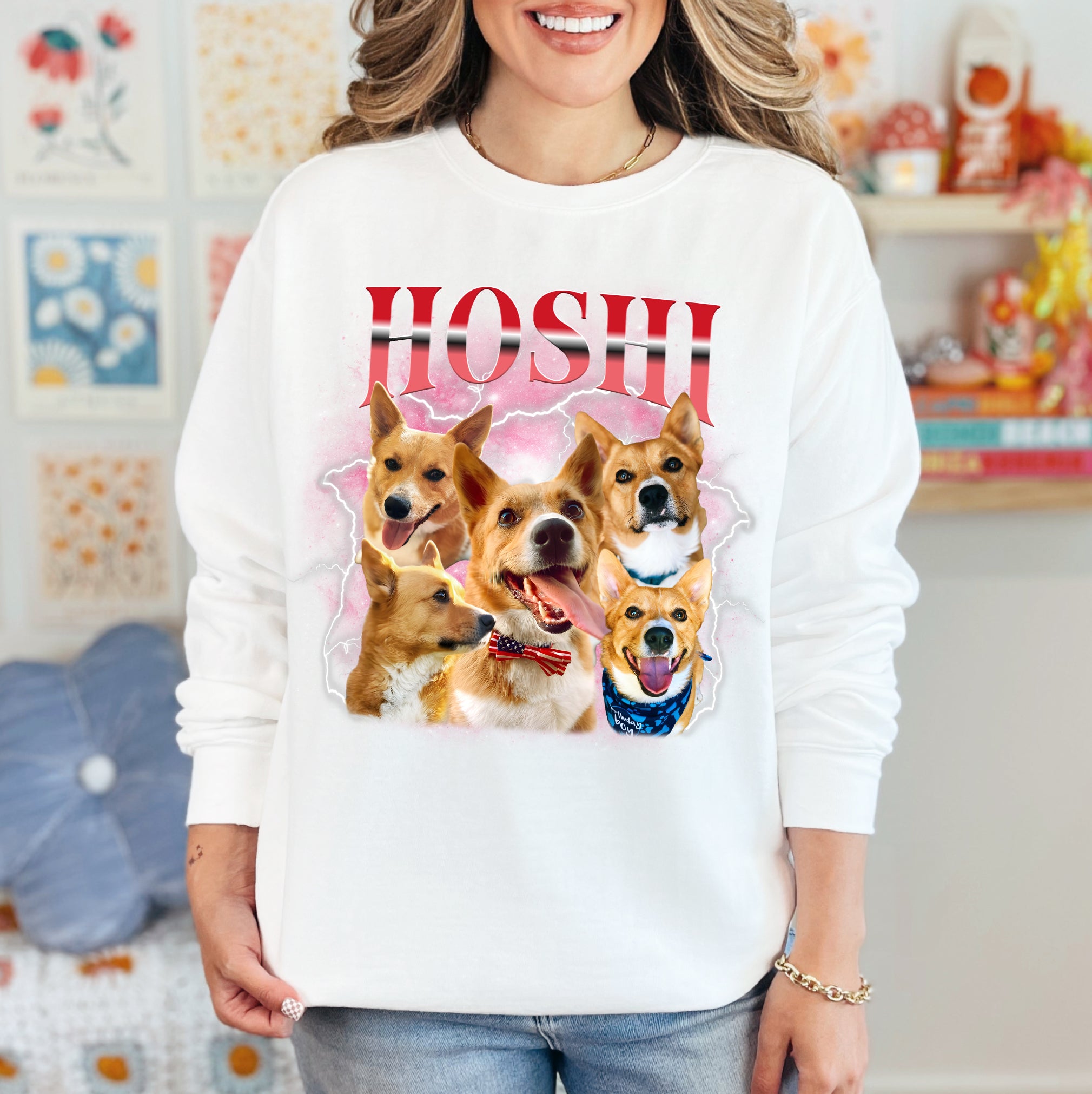 Custom Dog Face Shirt – Personalized Pet Photo Tee