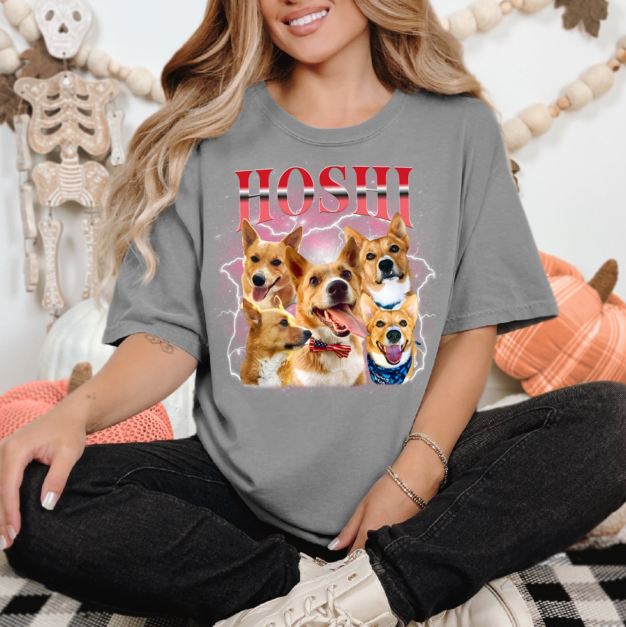Custom Dog Face Shirt – Personalized Pet Photo Tee