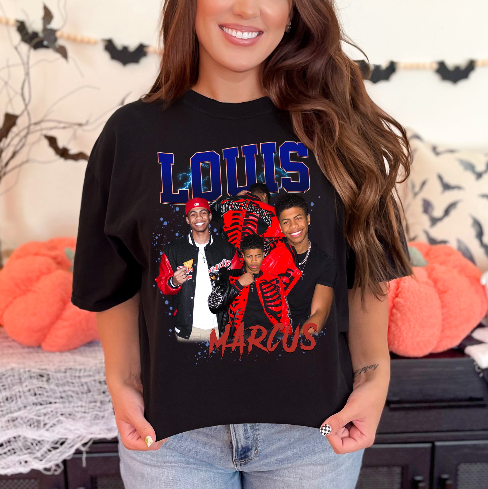 Custom Boyfriend Shirt – Personalized Comfort Colors Photo Tee with Name