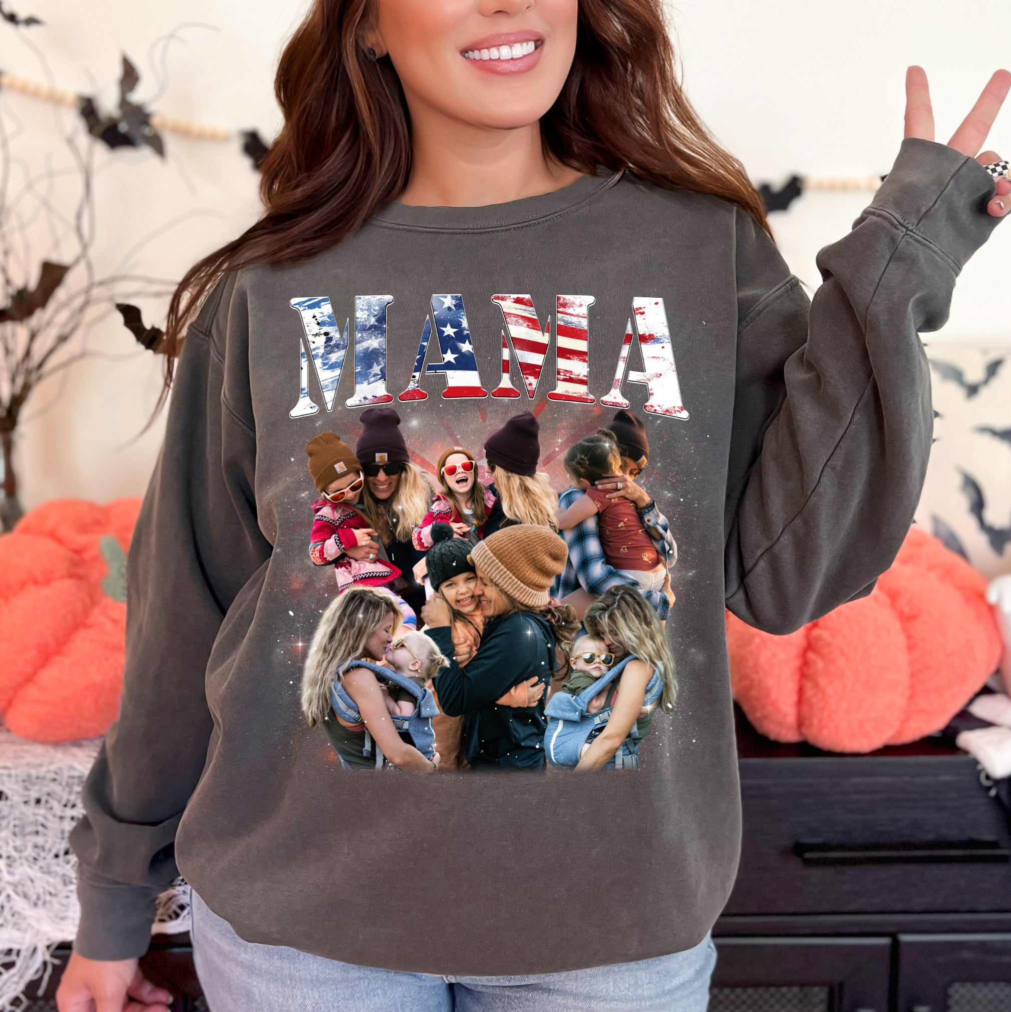 American Mama Custom Shirt – Retro 4th of July Gift for Mom