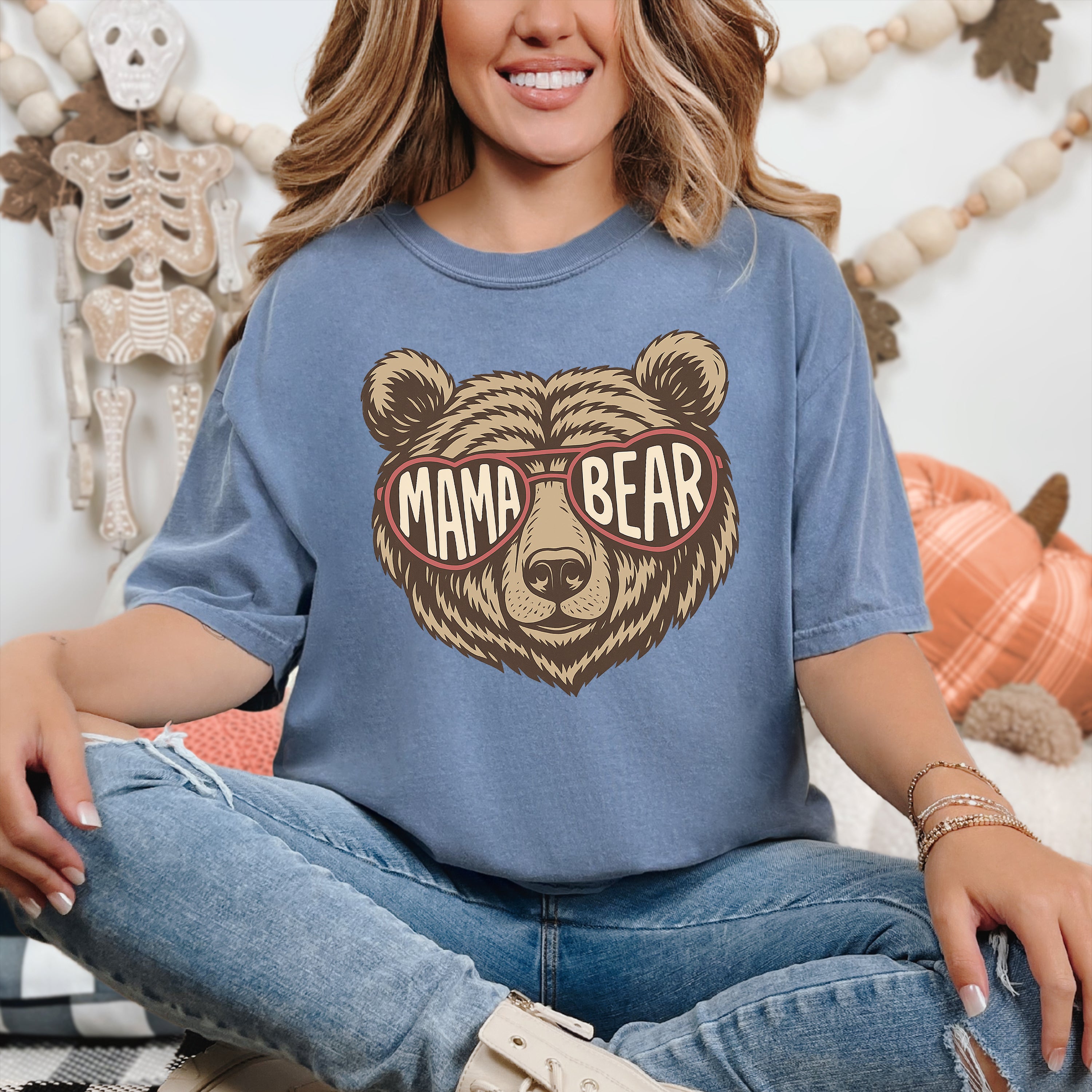 Mama Bear T-Shirt | Comfort Colors Shirt | Gift For Mom