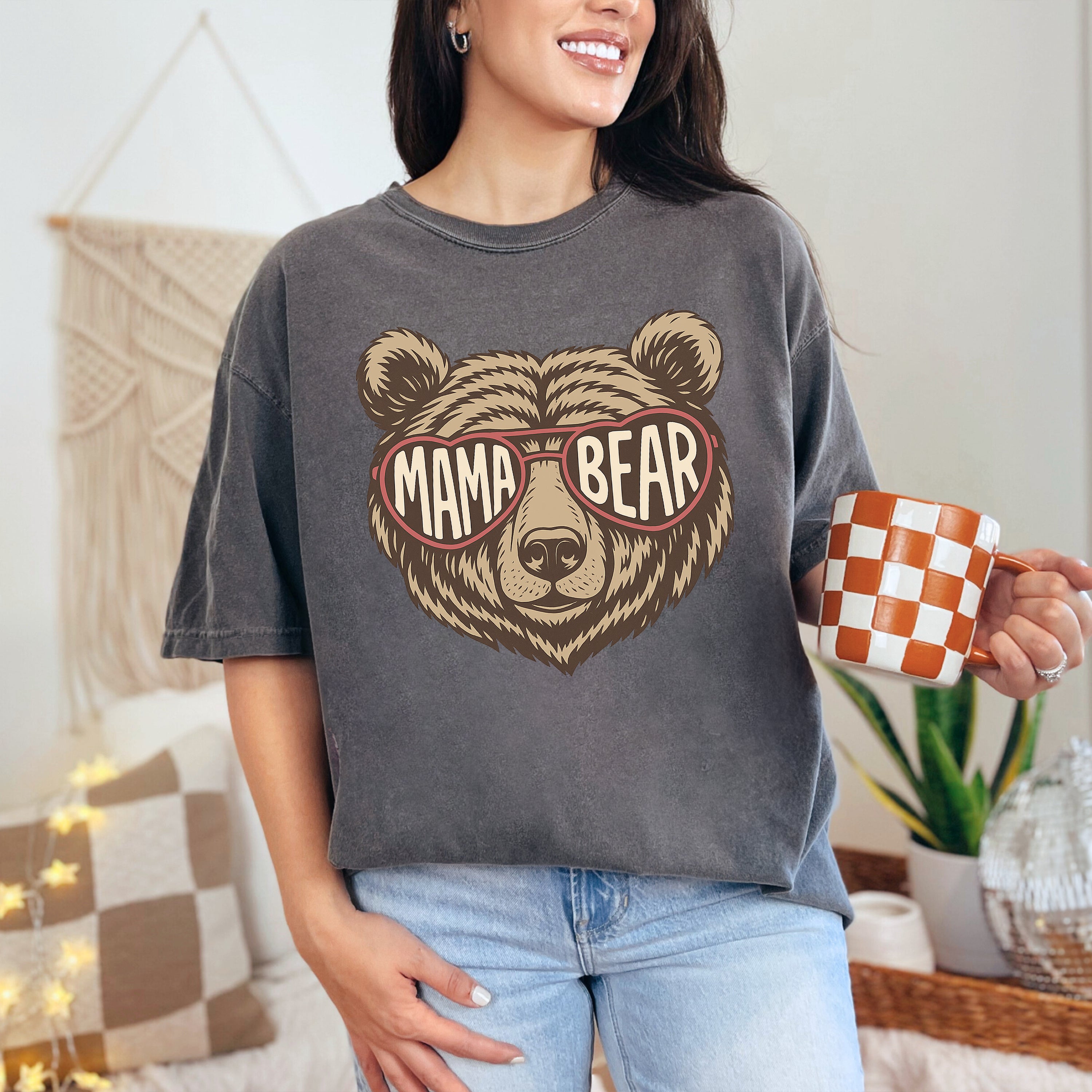 Mama Bear T-Shirt | Comfort Colors Shirt | Gift For Mom