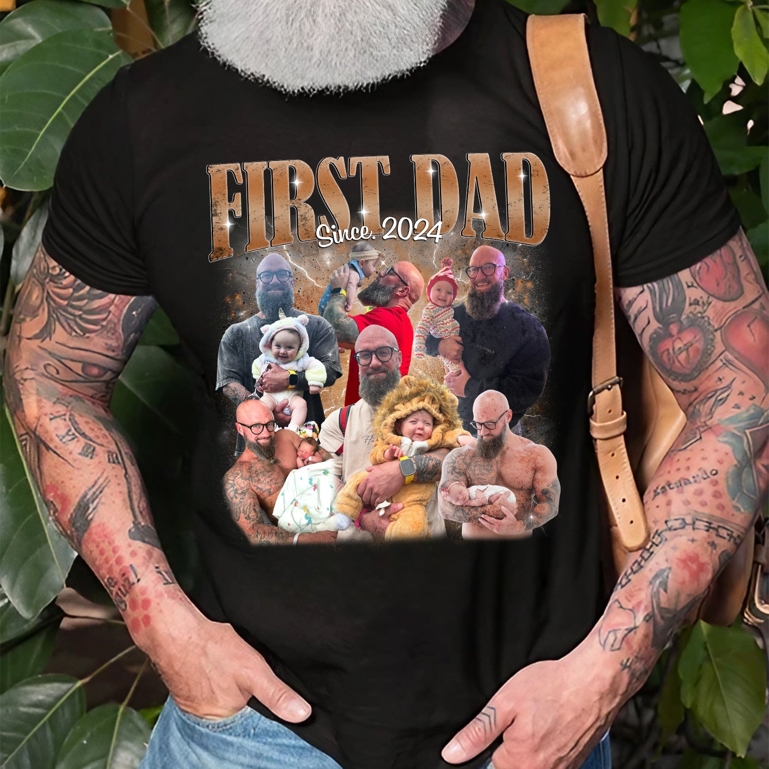 Best Dad Ever Shirt – Custom Photo Dad & Son Tee