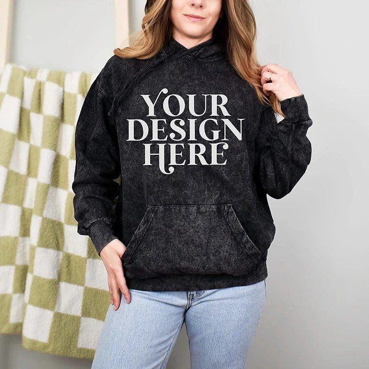 Custom Unisex Mineral Wash Shirts – Personalized Vintage Colorstone T-Shirts