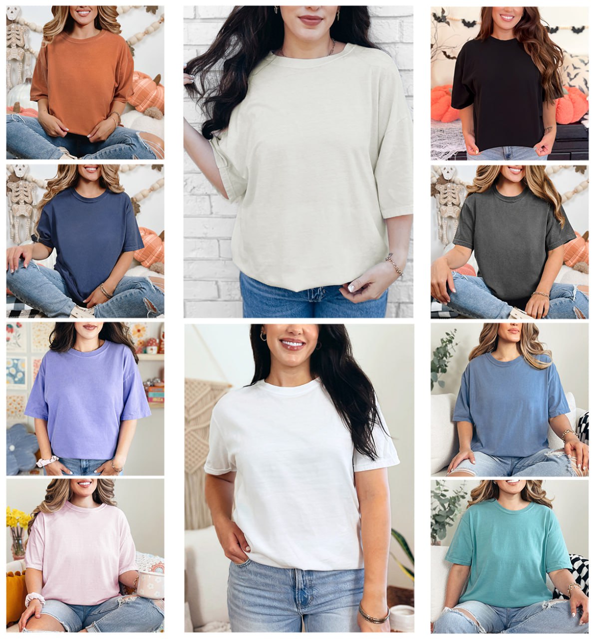 Unisex Comfort Colors® 1717 Heavyweight T-Shirt (BLANK ONLY)