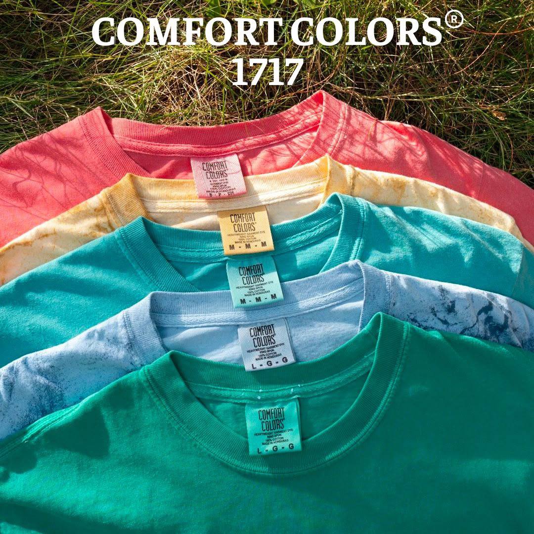 Unisex Comfort Colors® 1717 Heavyweight T-Shirt (BLANK ONLY)