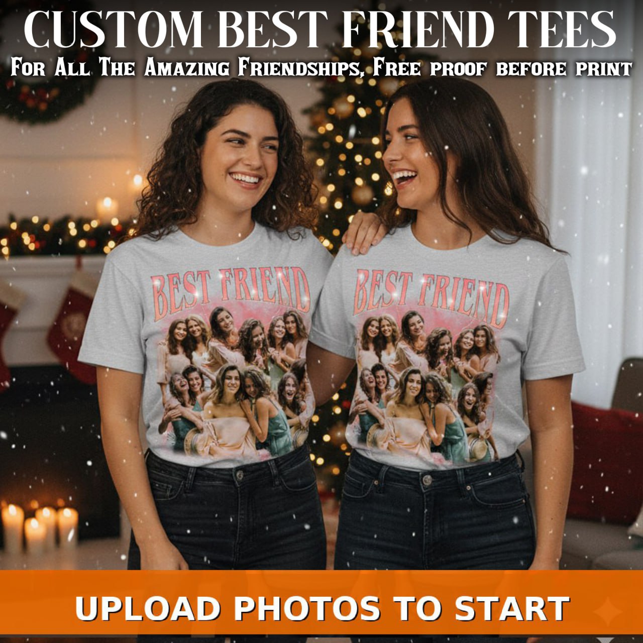 Custom Family Photo Face Shirt, Wife or Girlfriend Photo Shirt, Personalized Bootleg Birthday Gift