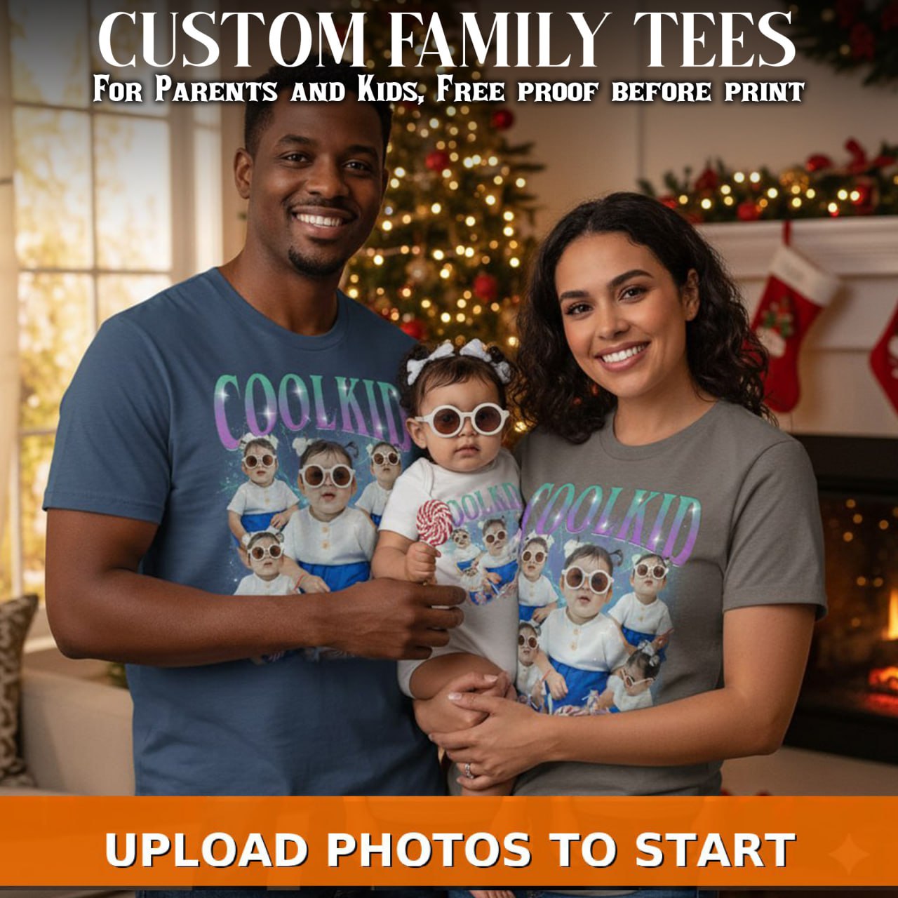 Custom Family Photo Face Shirt, Wife or Girlfriend Photo Shirt, Personalized Bootleg Birthday Gift
