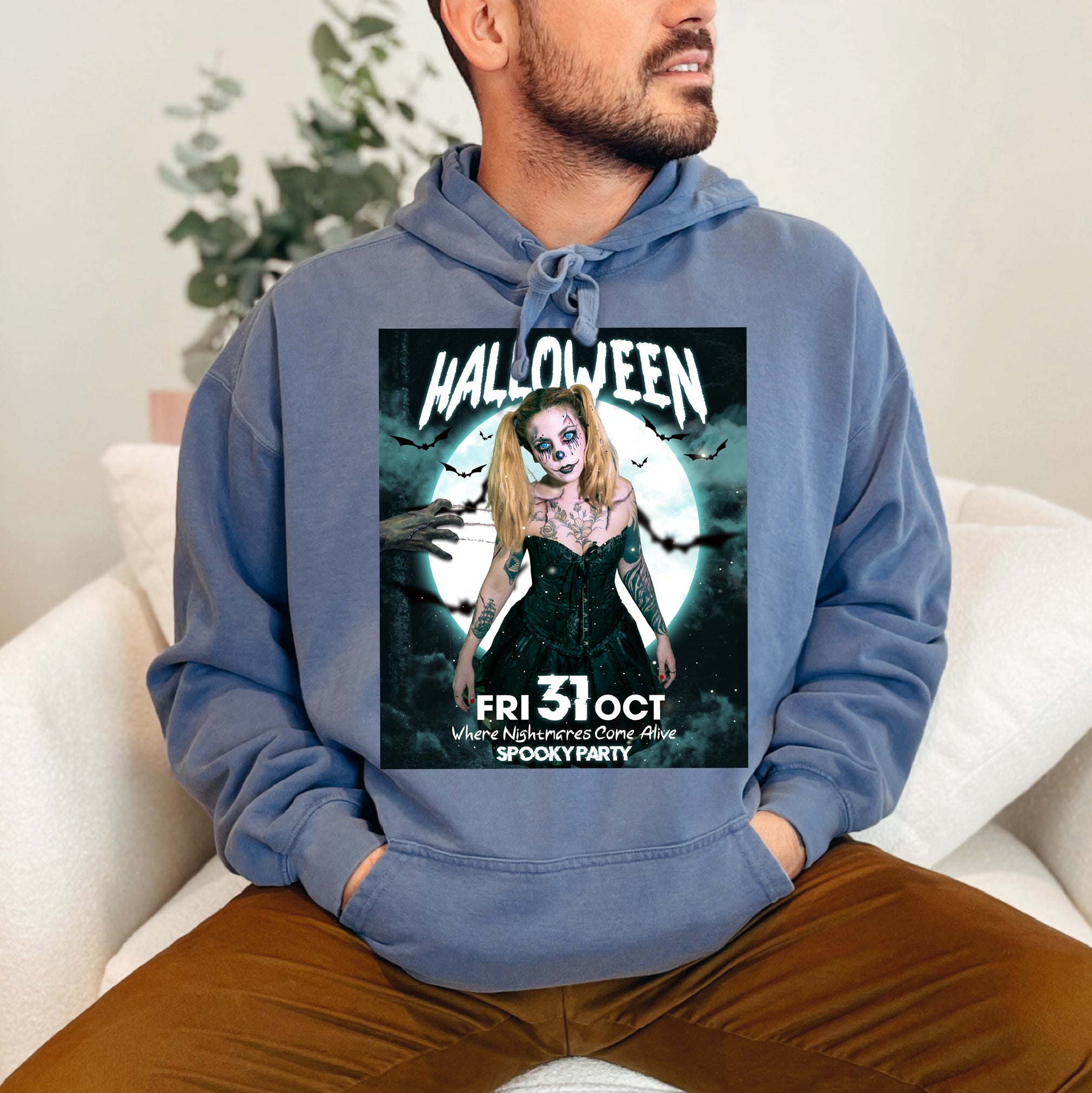 Spooky Party Halloween Shirt – Comfort Colors Graphic Tee