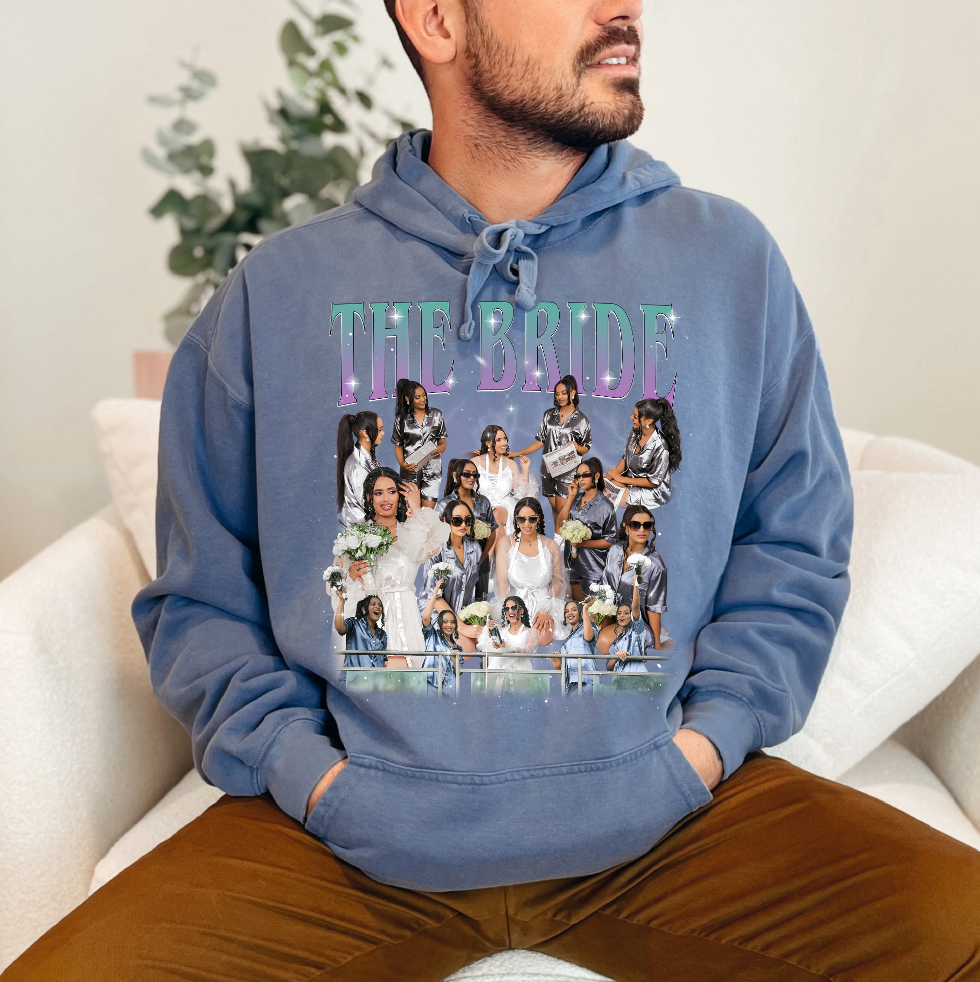 Custom Bachelorette Party Shirt – Bride or Groom Squad Photo