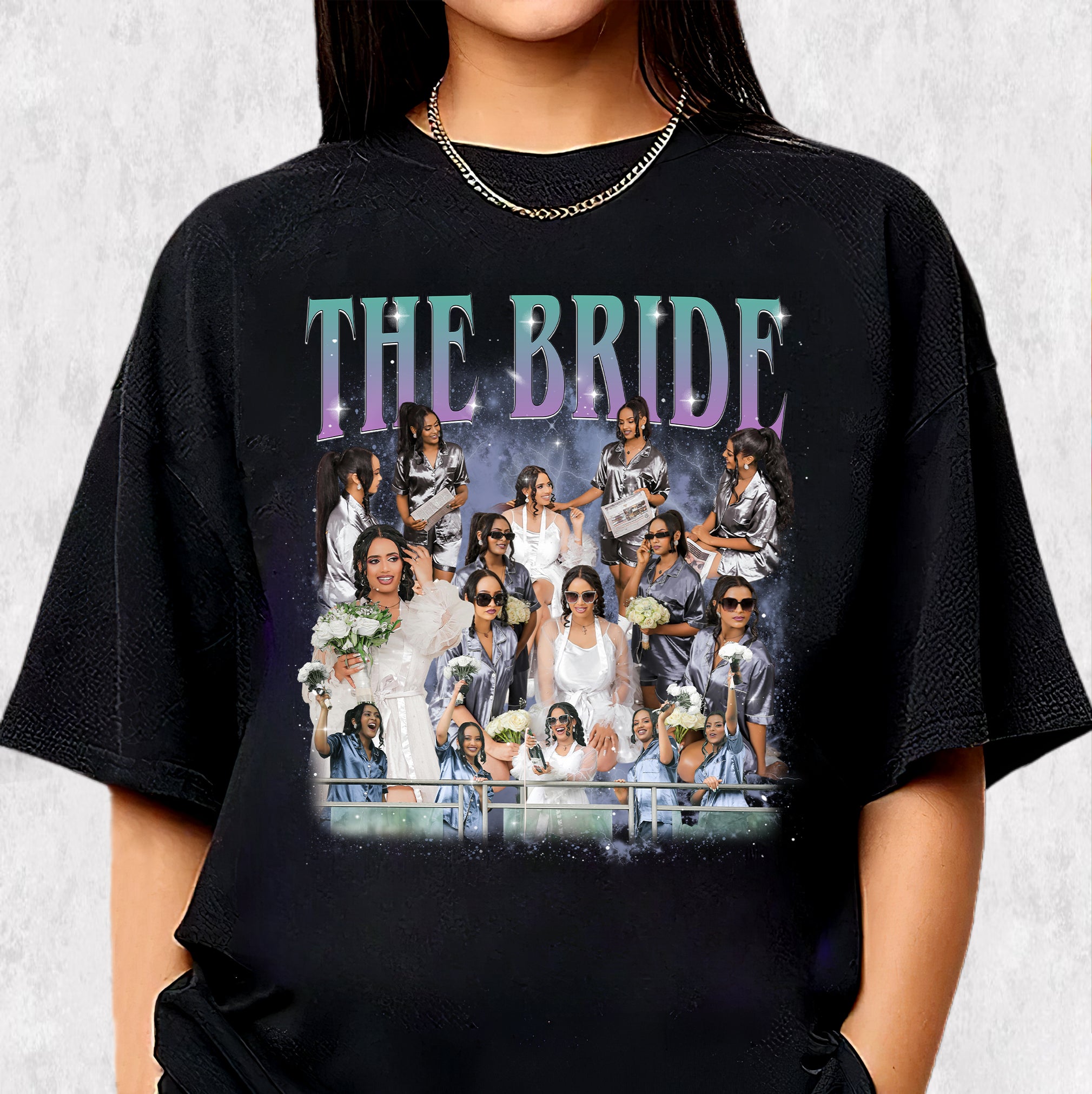 Custom Bachelorette Party Shirt – Bride or Groom Squad Photo